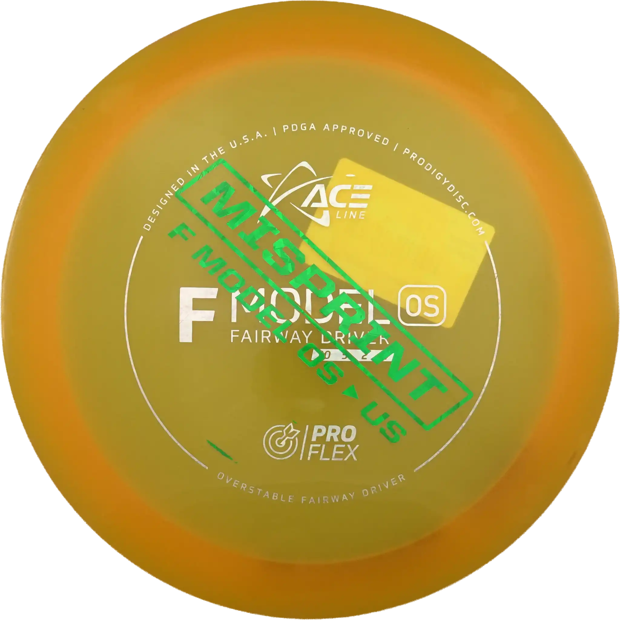 ProFlex F Model OS - Misprint