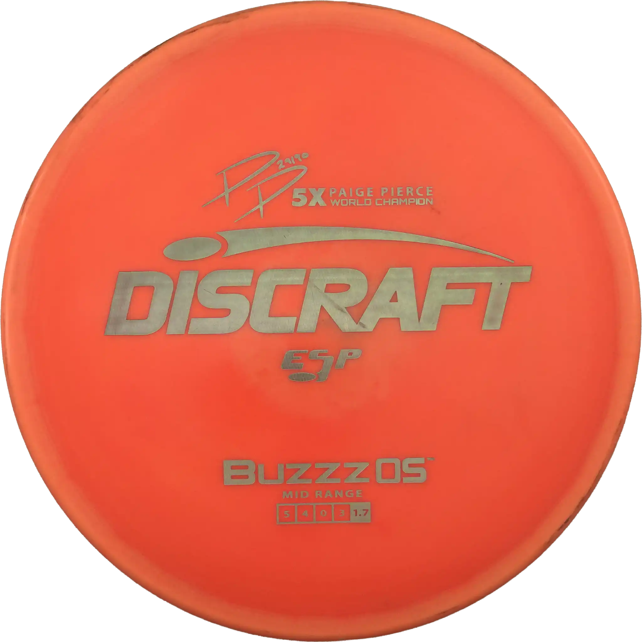 ESP Buzzz OS - Paige Pierce - 5x World Champion