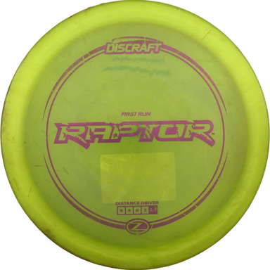 Z Raptor - First Run