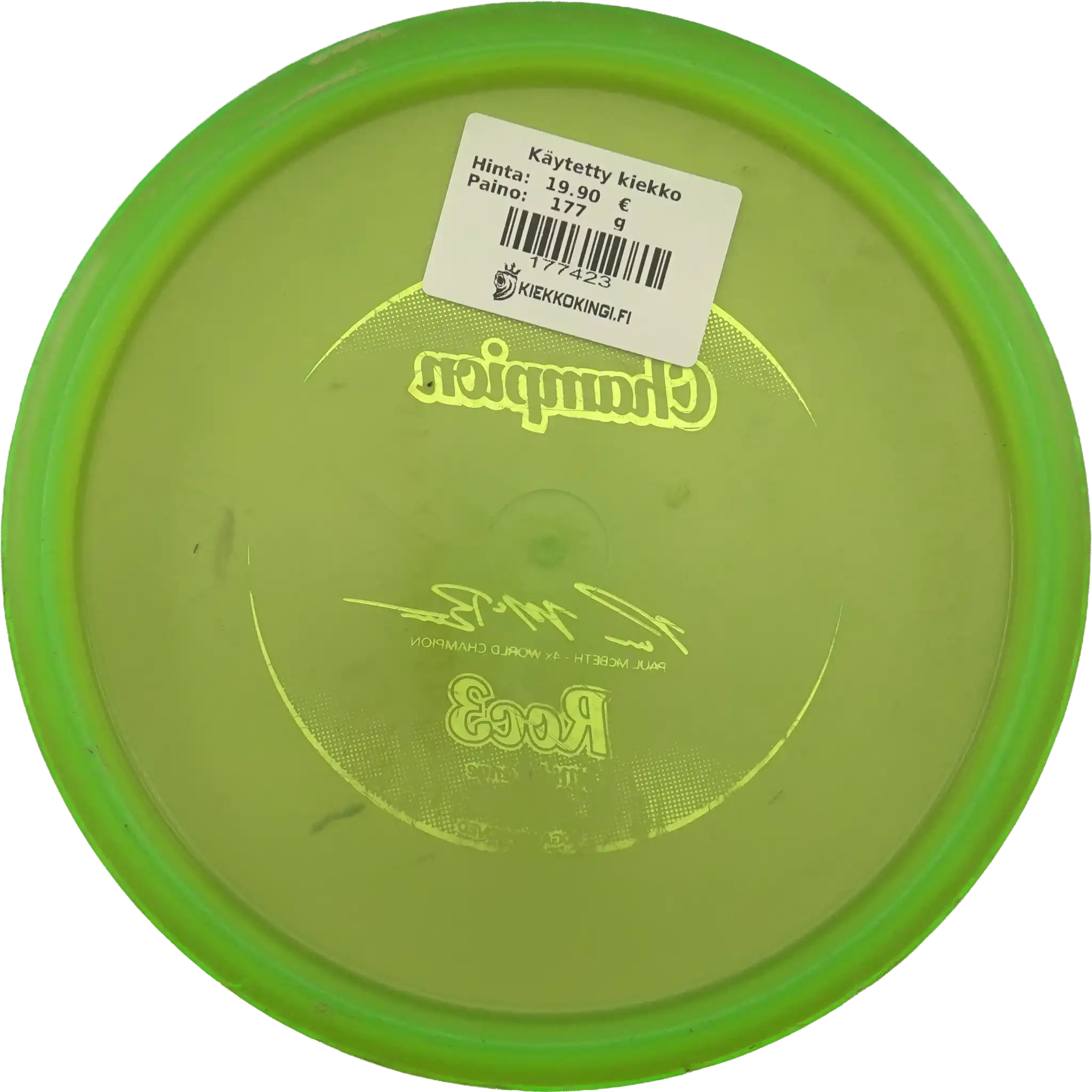 Champion Roc3 - Paul McBeth - 4x World Champion