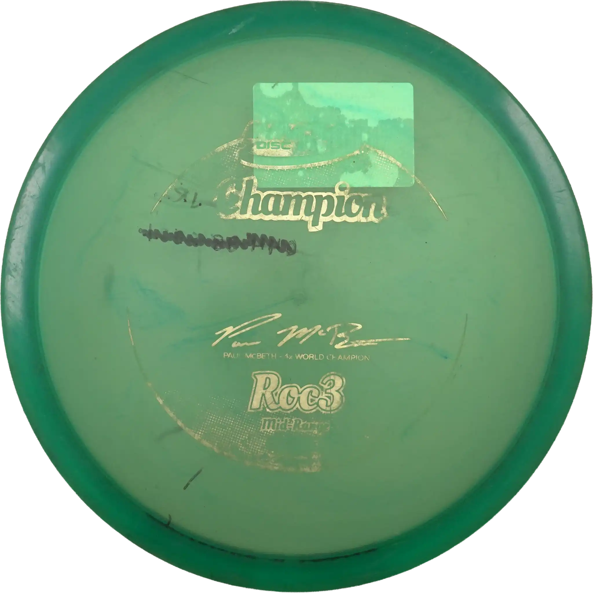 Champion Roc3 - Paul McBeth - 4x World Champion