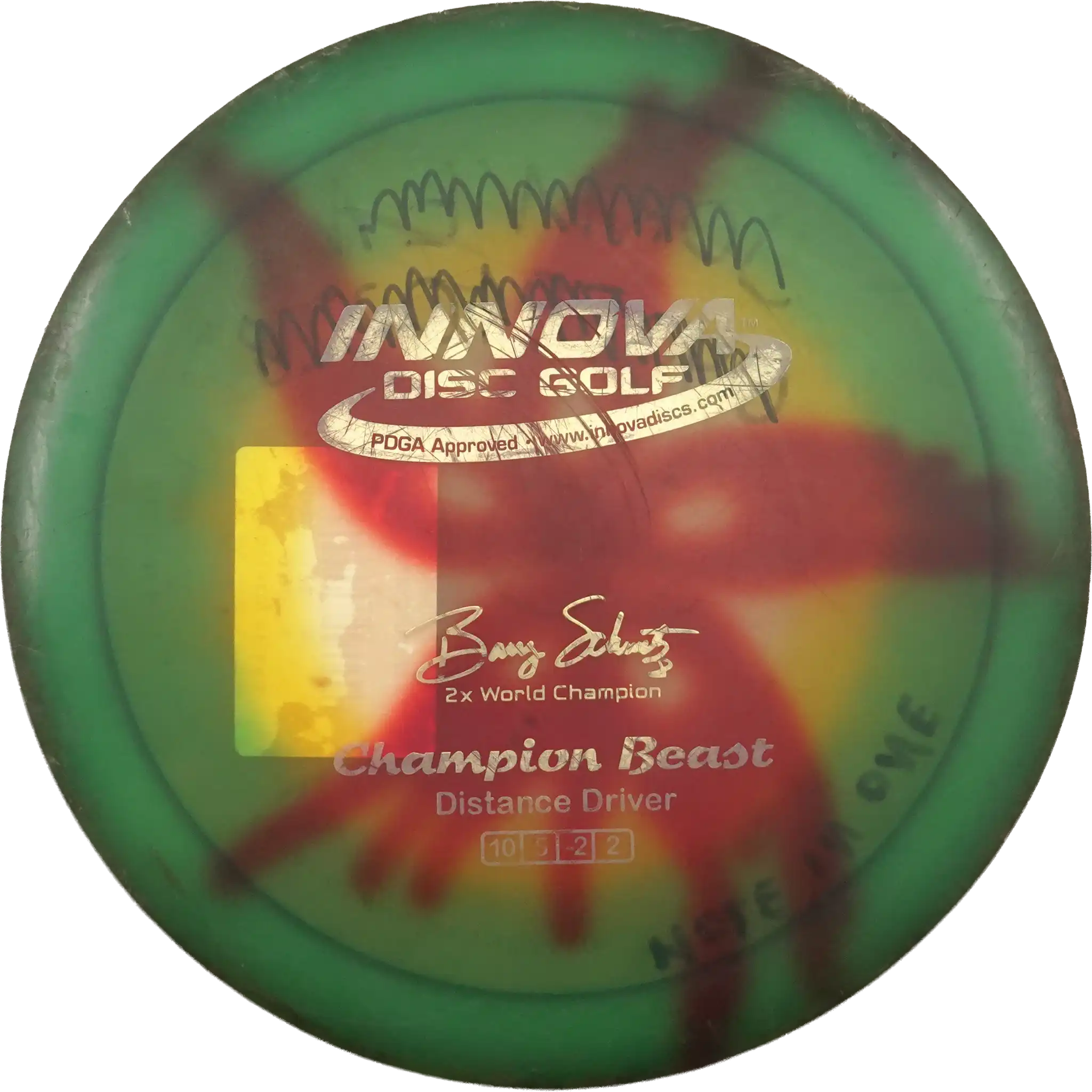 Champion Beast - Barry Schultz - 2x World Champion - Dyed