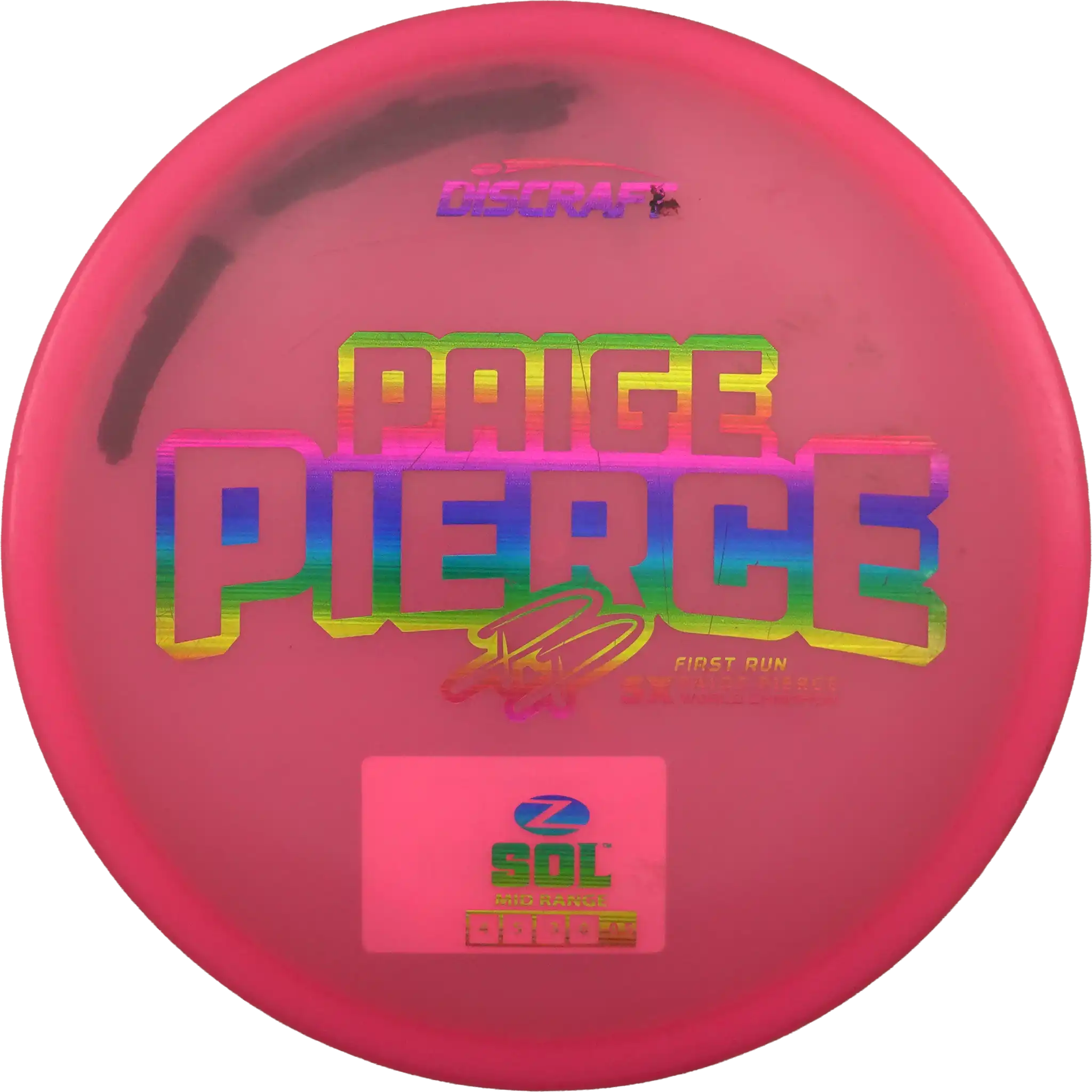 Z Sol - First Run - Paige Pierce - 5x World Champion