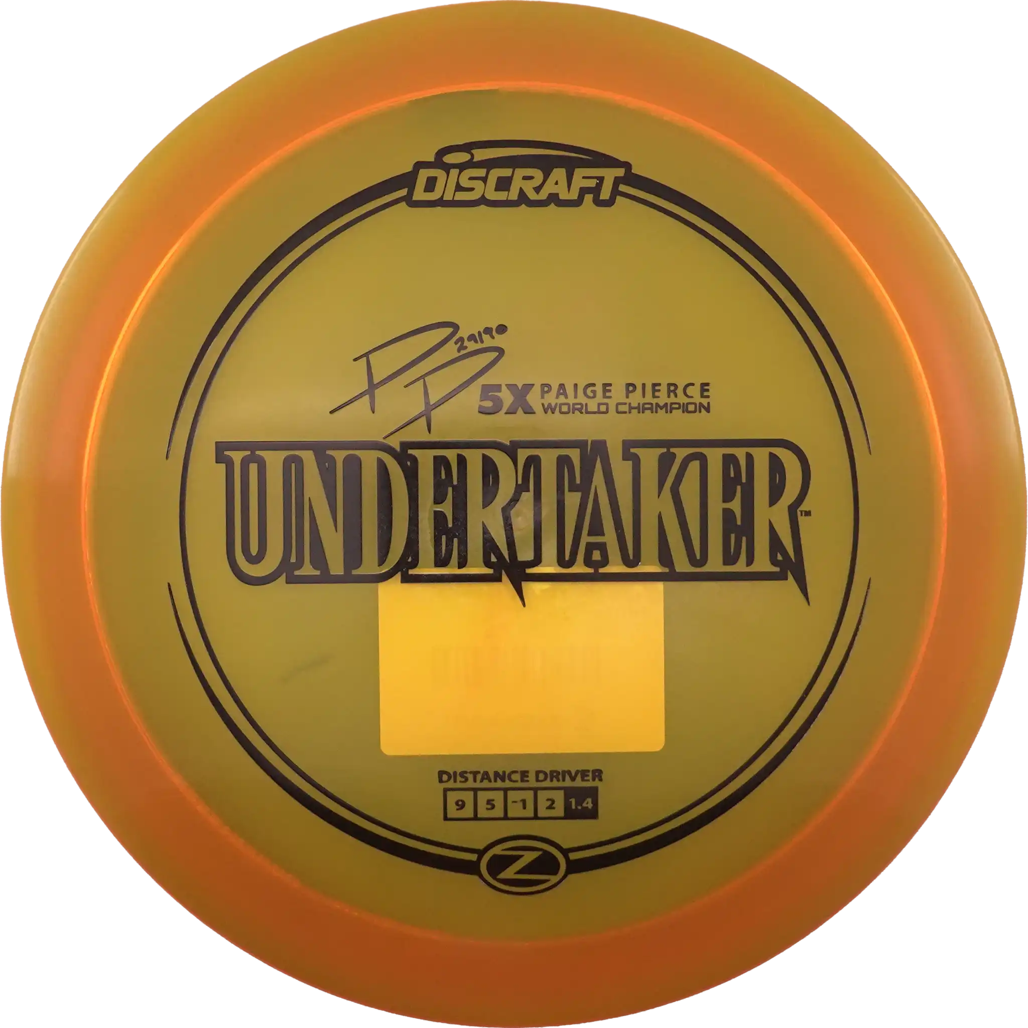Z Undertaker - Paige Pierce - 5x World Champion