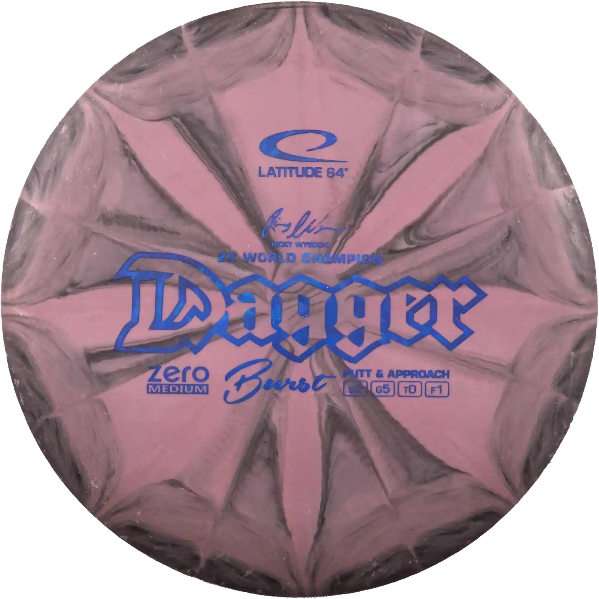 Zero Medium Burst Dagger - Ricky Wysocki - 2x World Champion