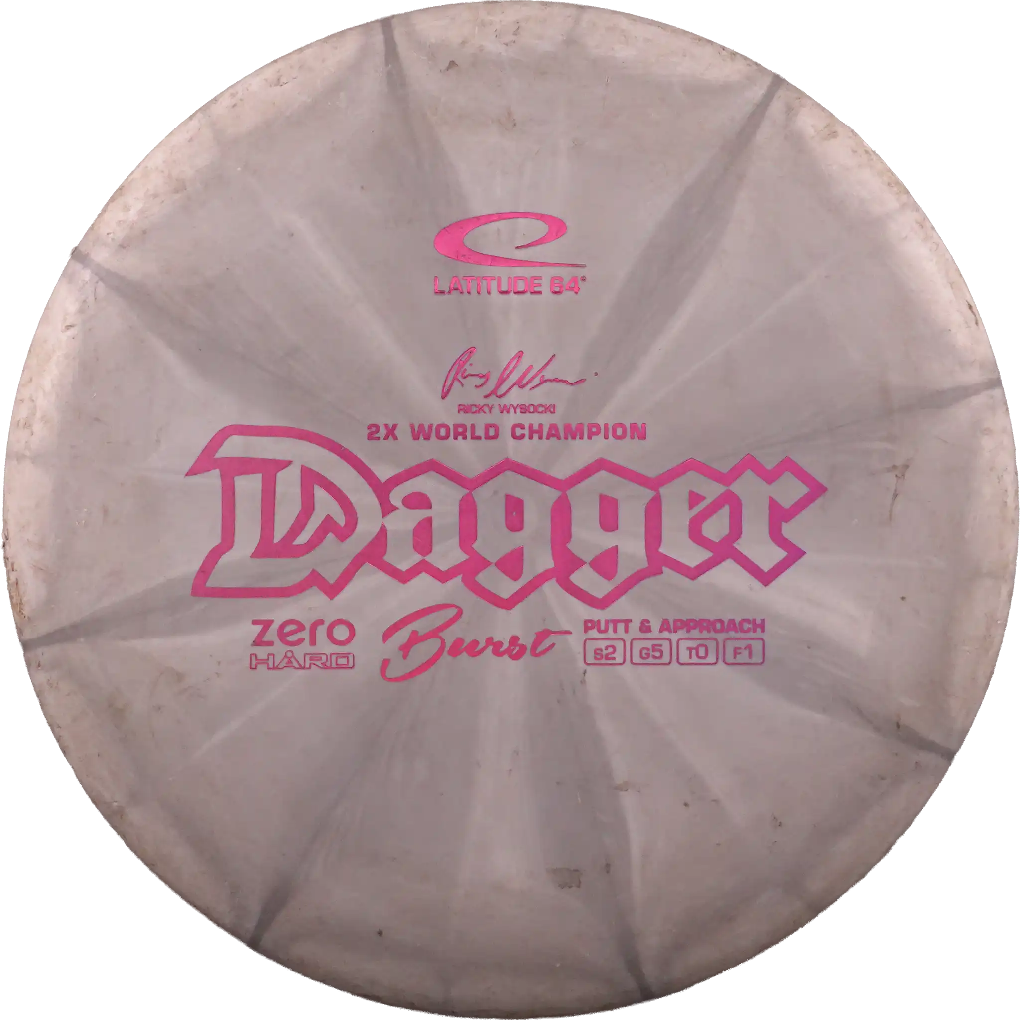 Zero Hard Burst Dagger - Ricky Wysocki - 2x World Champion