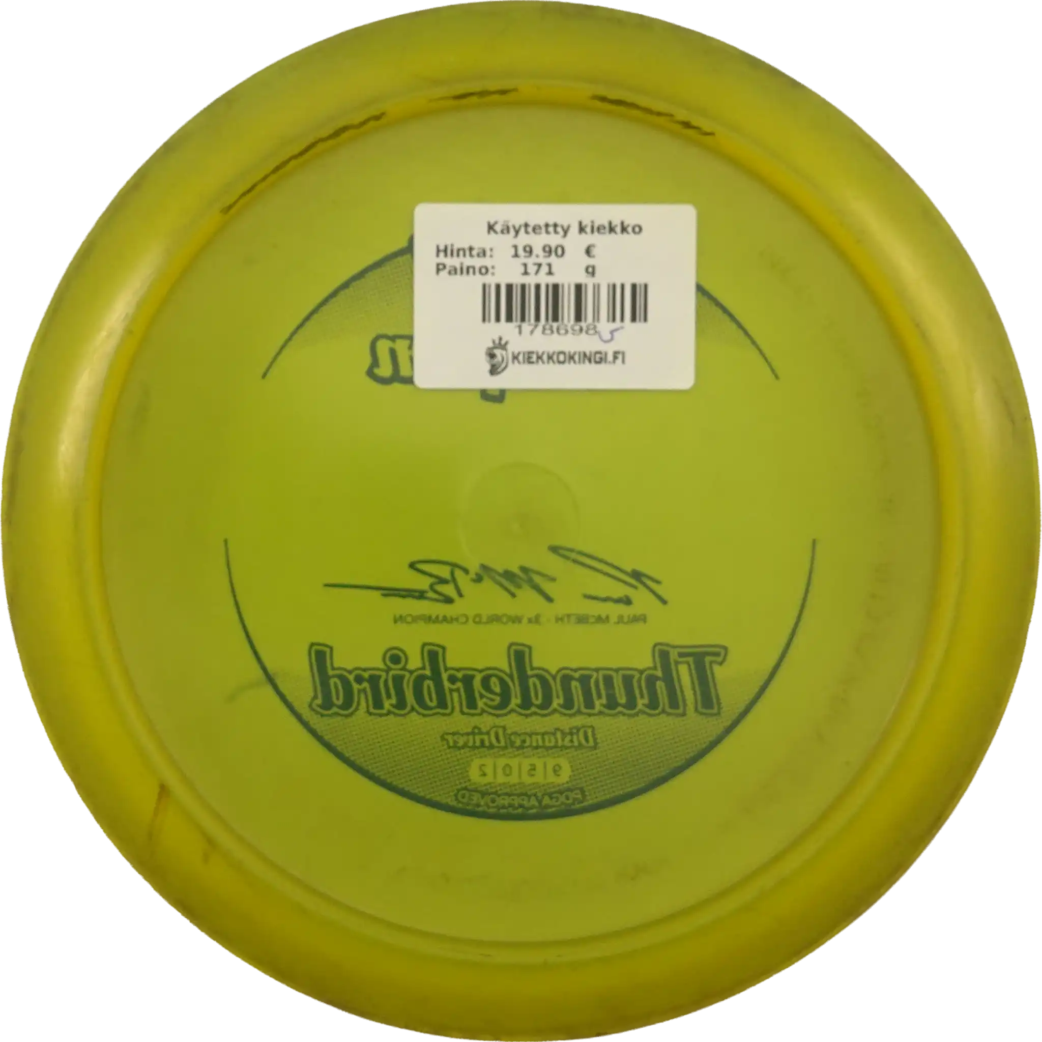 Champion Thunderbird - Paul McBeth - 3x World Champion