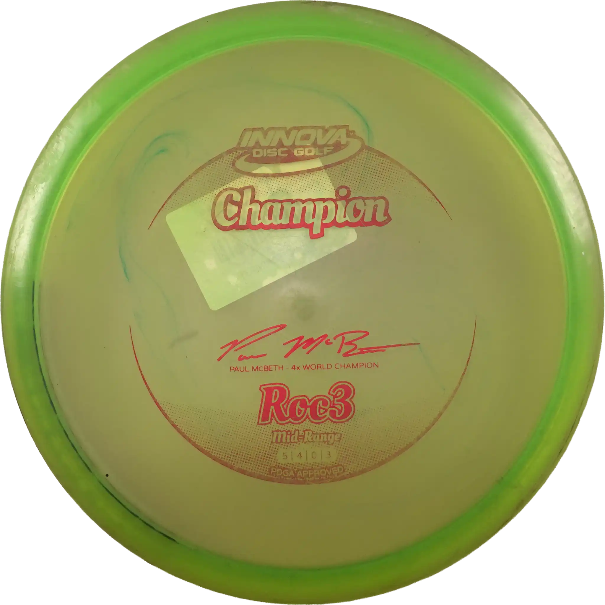 Champion Roc3 - Paul McBeth - 4x World Champion