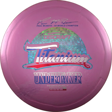 Titanium Undertaker - Paul McBeth - 5x World Champion