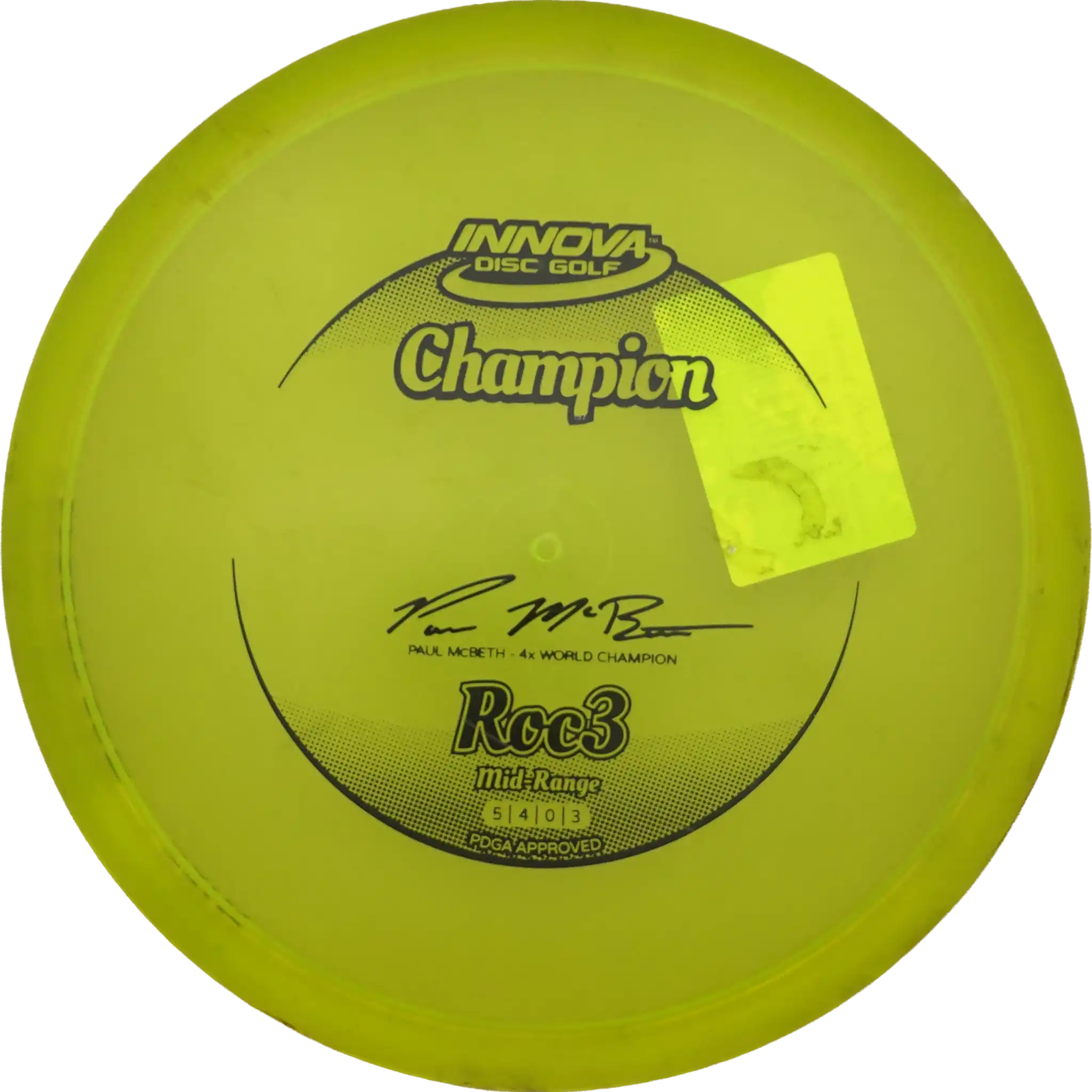 Champion Roc3 - Paul McBeth - 4x World Champion