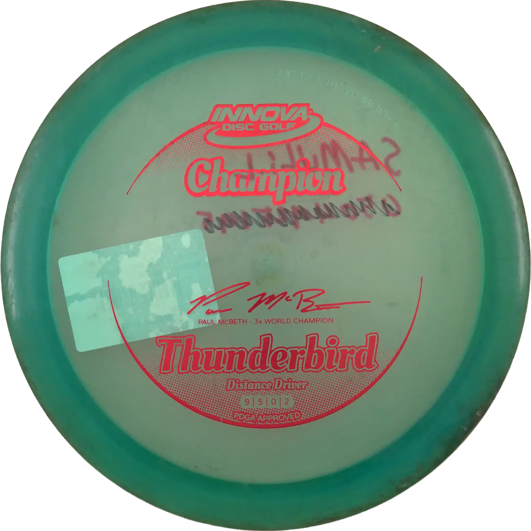 Champion Thunderbird - Paul McBeth - 3x World Champion