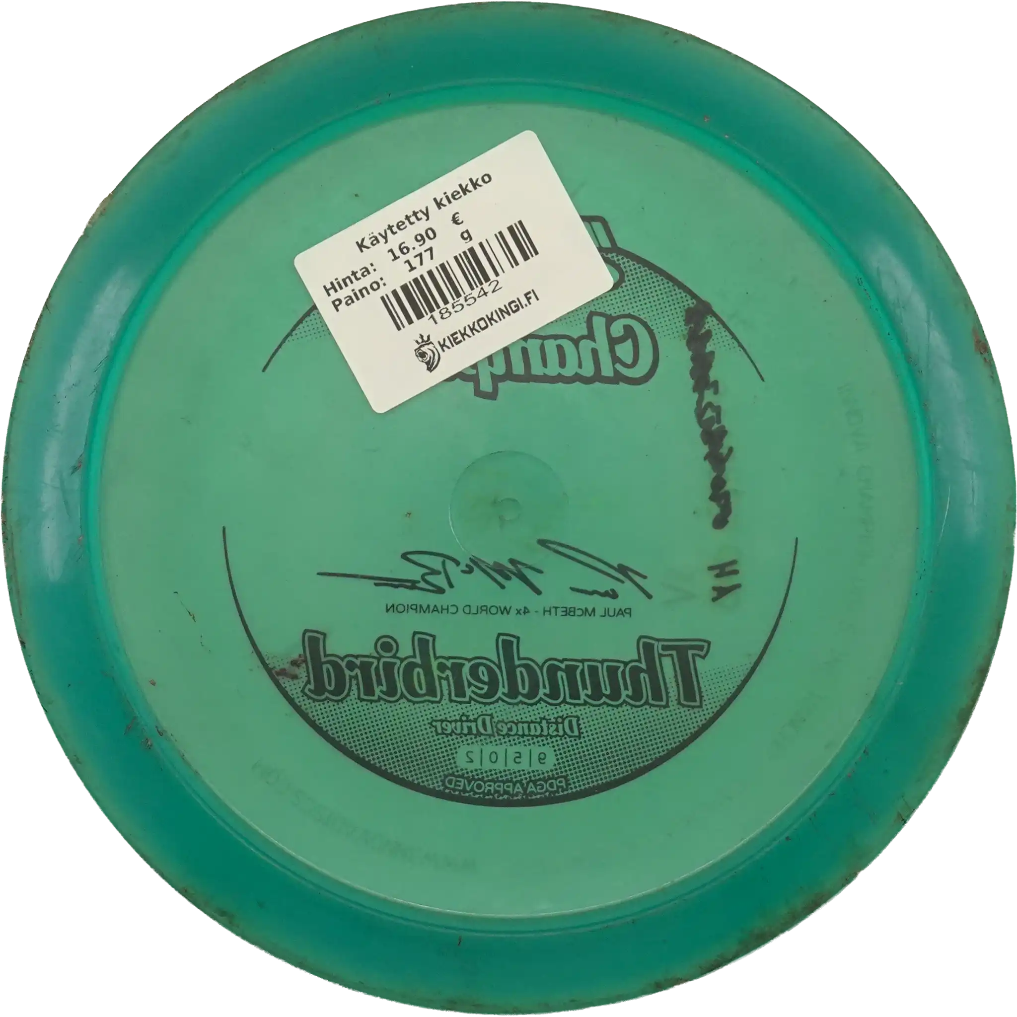 Champion Thunderbird - Paul McBeth - 4x World Champion
