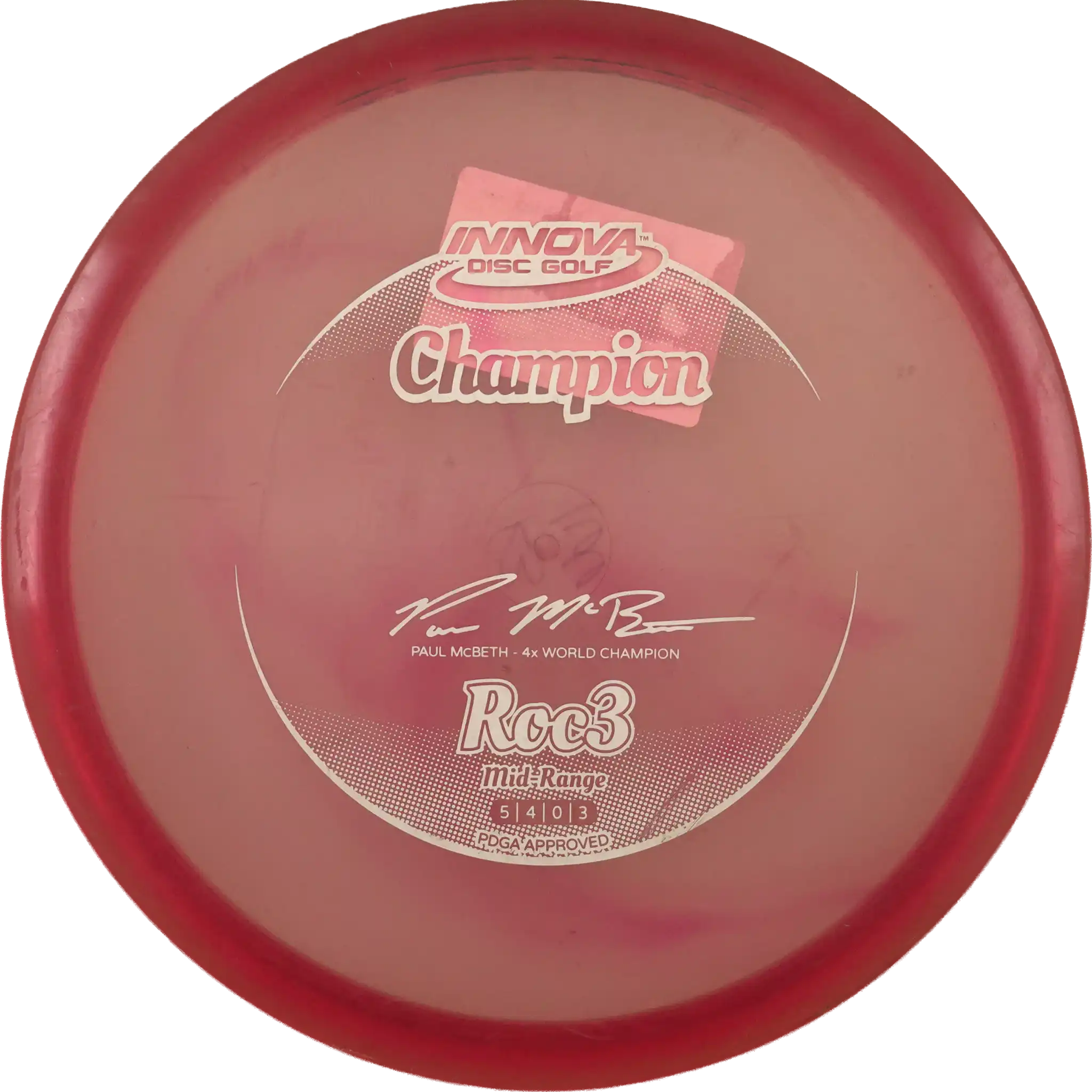 Champion Roc3 - Paul McBeth - 4x World Champion