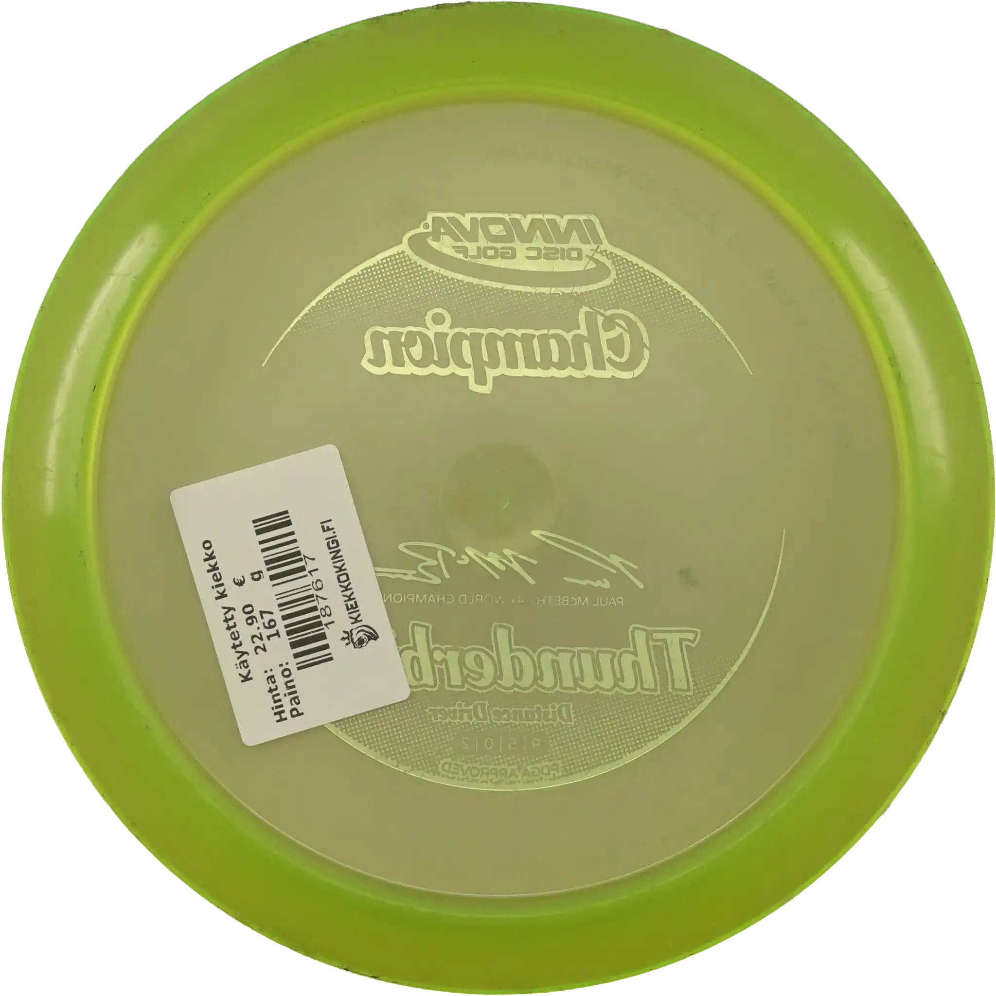 Champion Thunderbird - Paul McBeth - 4x World Champion