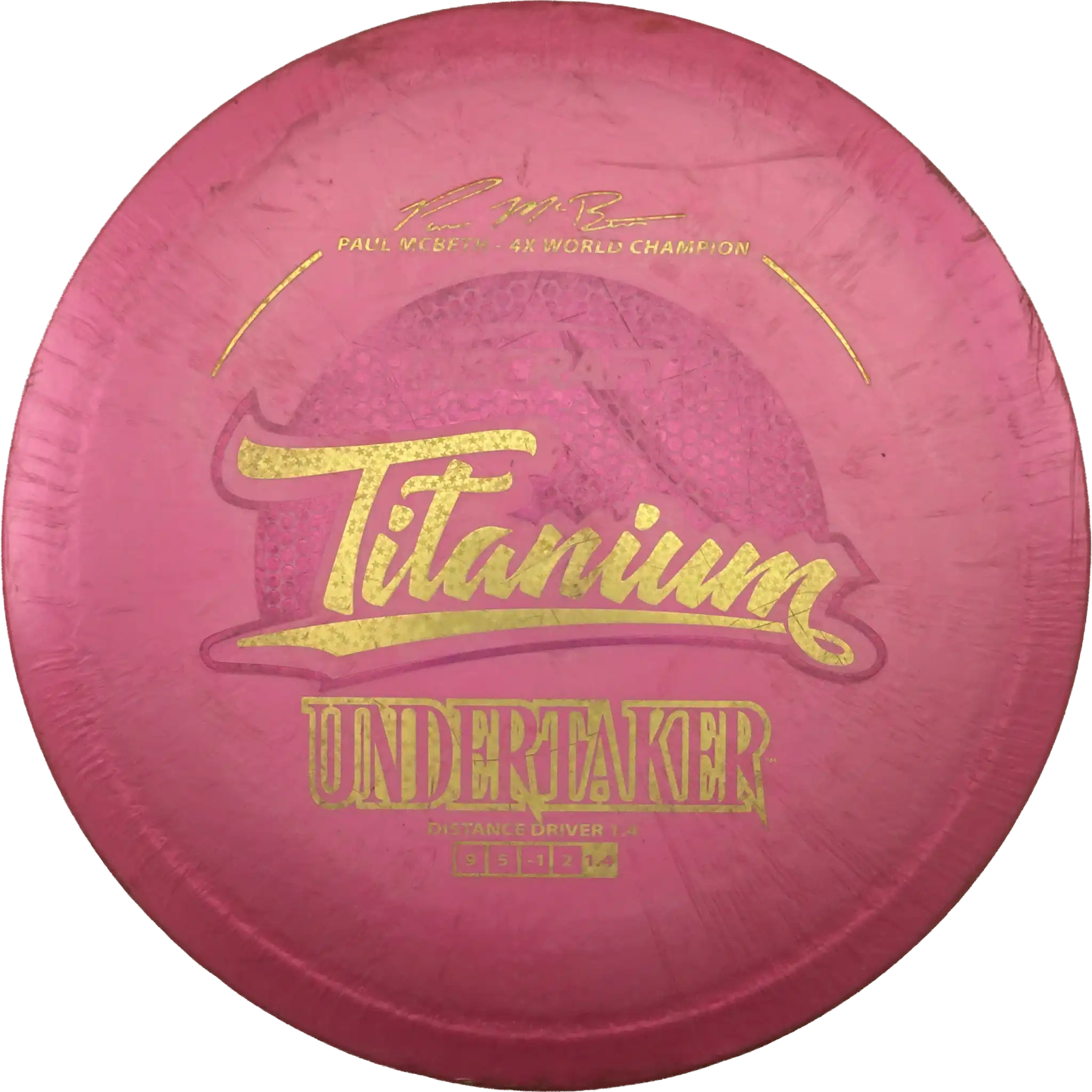 Titanium Undertaker - Paul McBeth