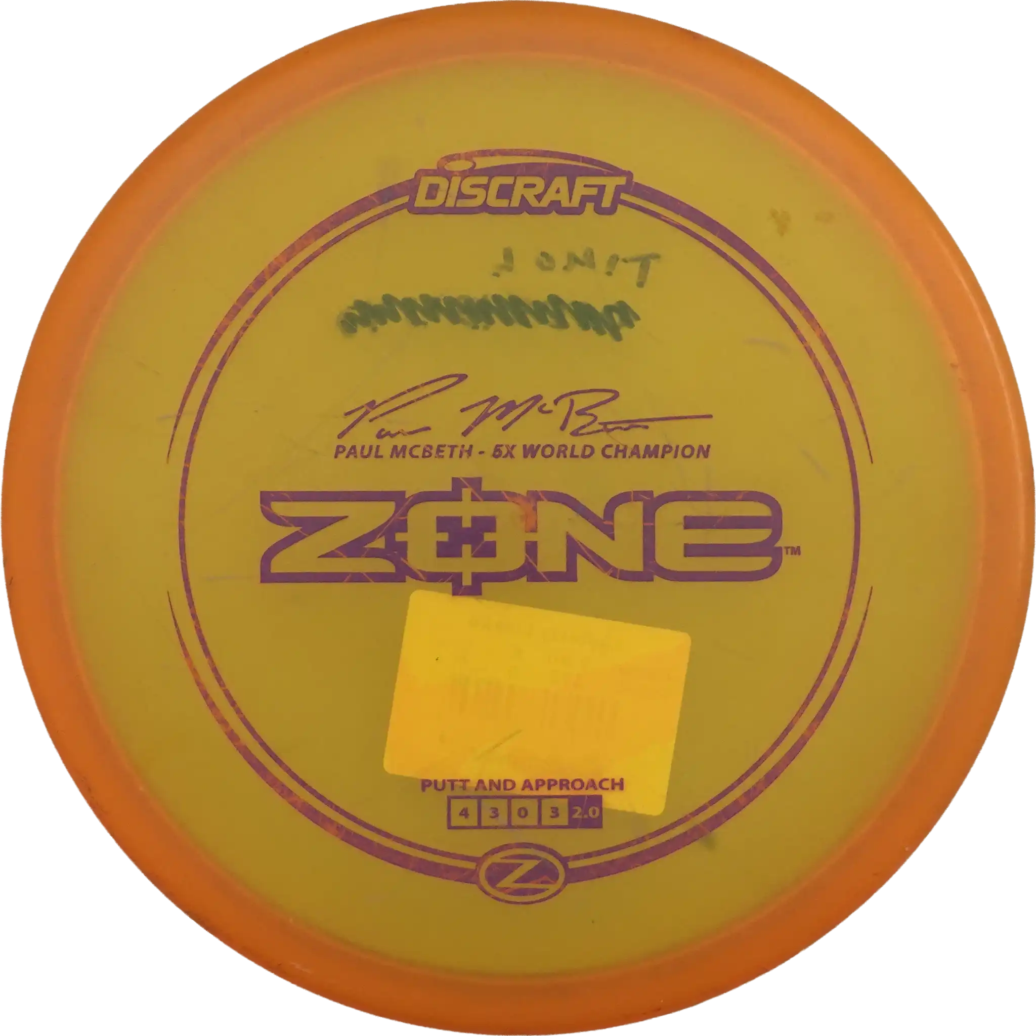 Z Zone - Paul McBeth - 5x World Champion