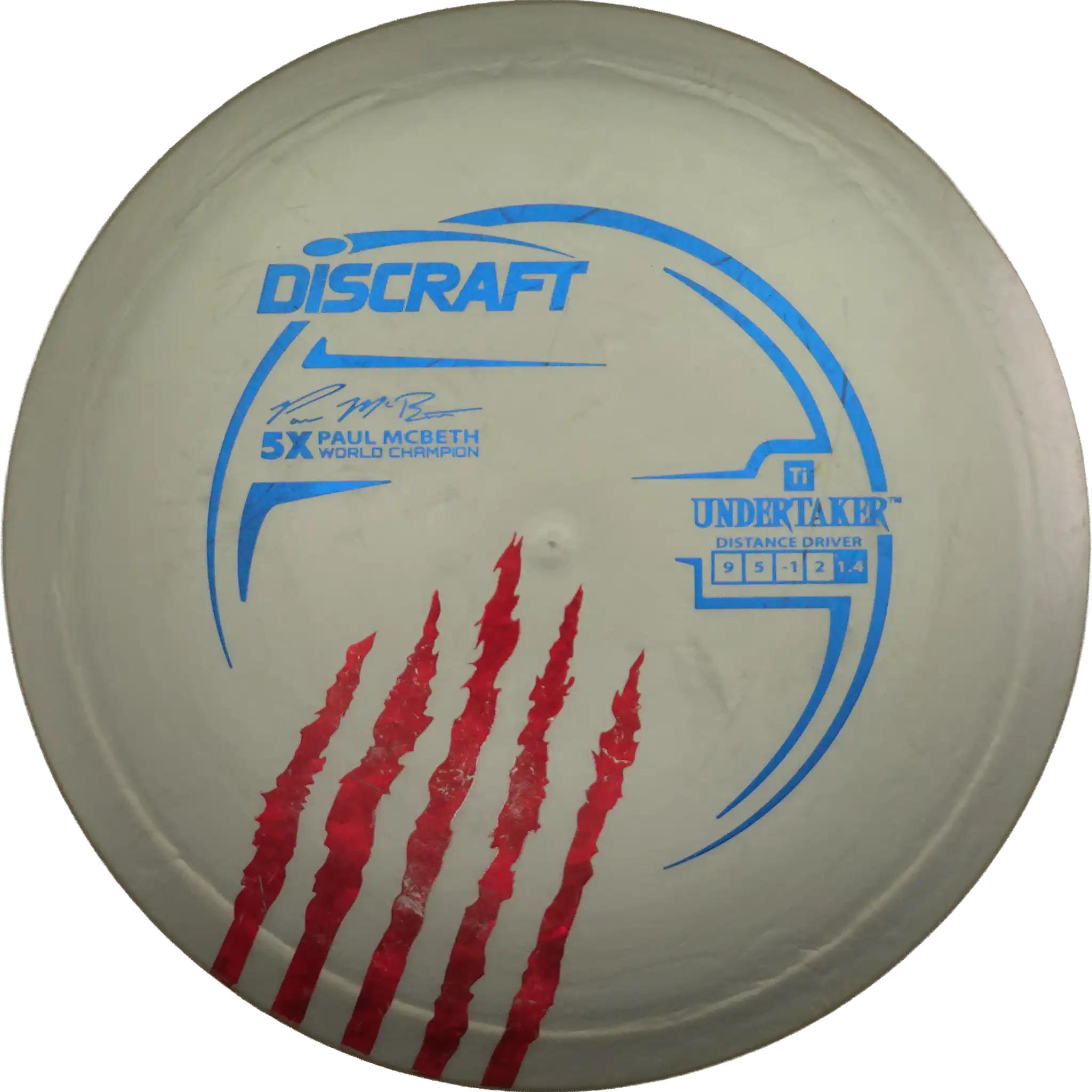 Titanium Undertaker - Paul McBeth - 5x World Champion