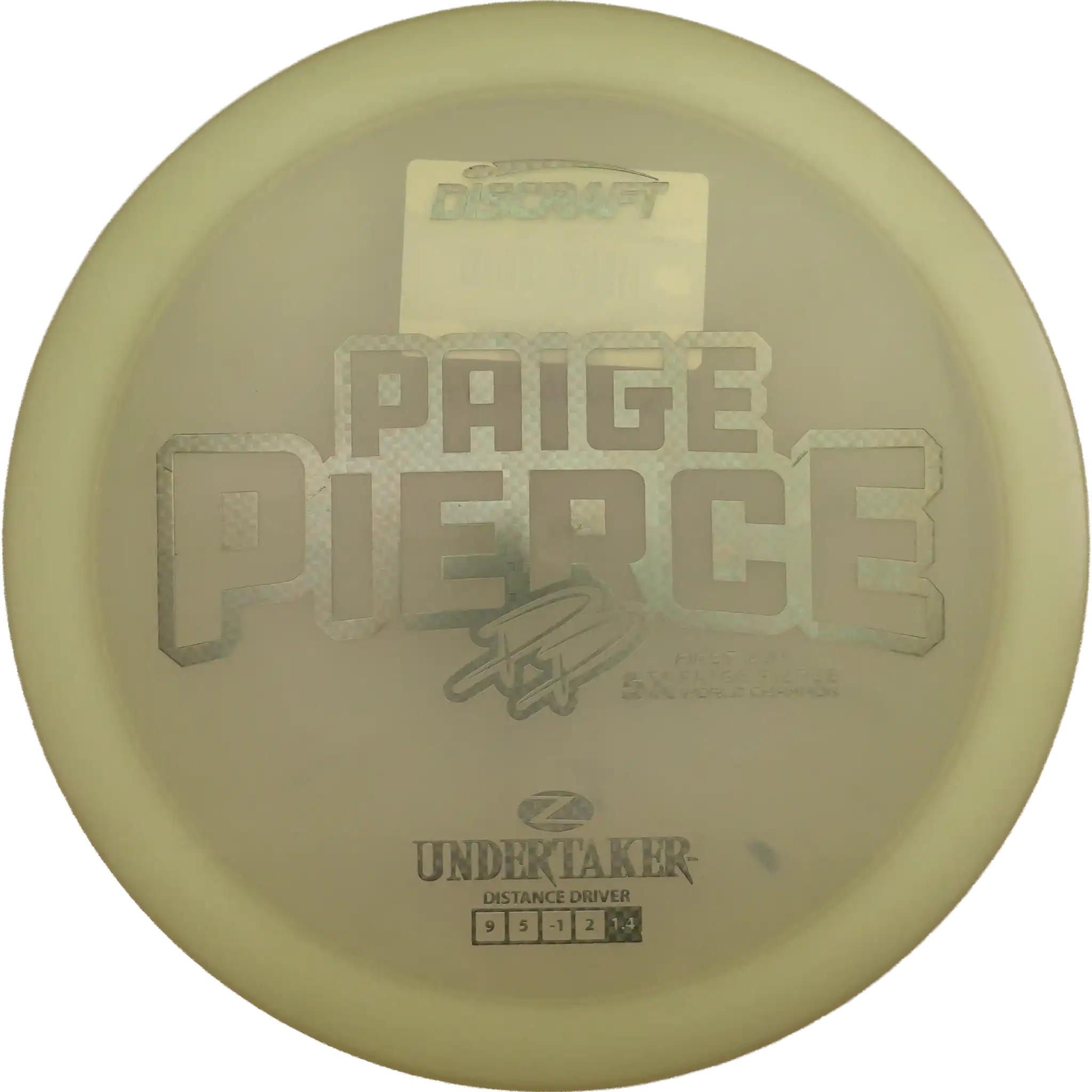 Z Undertaker - First Run - Paige Pierce - 5x World Champion