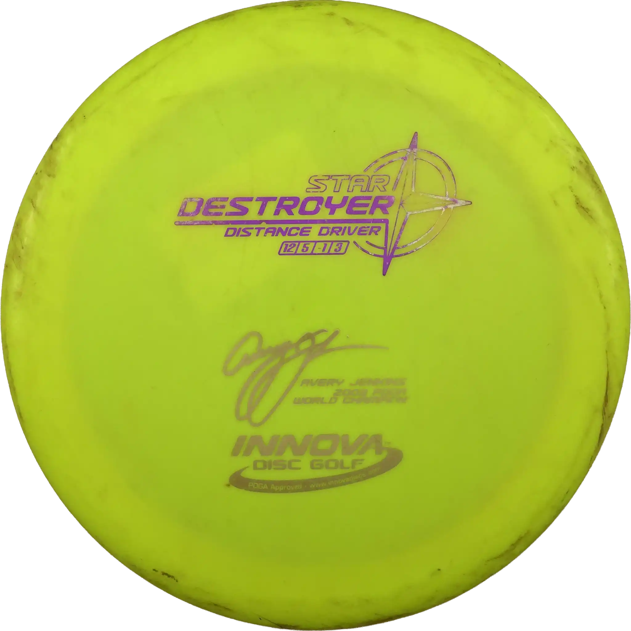 Star Destroyer - OS Run - Avery Jenkins - 2009 PDGA World Champion