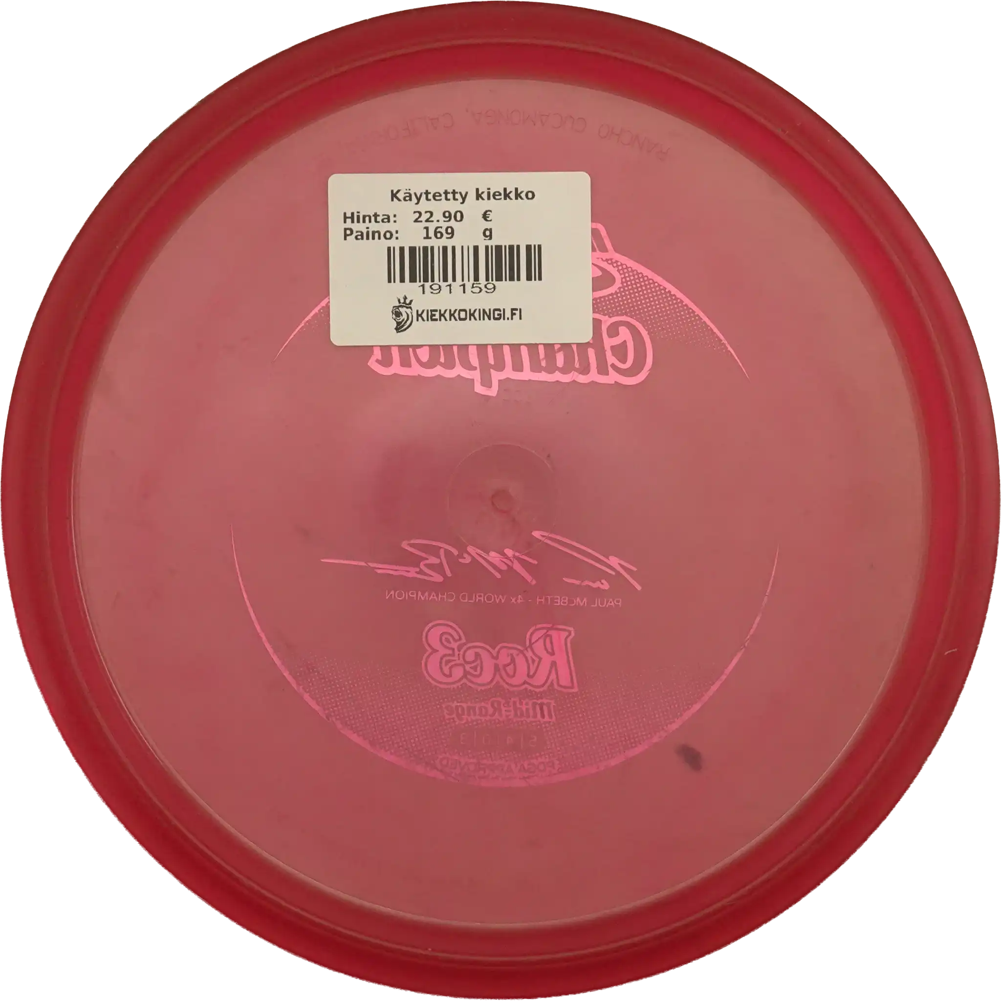 Champion Roc3 - Paul McBeth - 4x World Champion