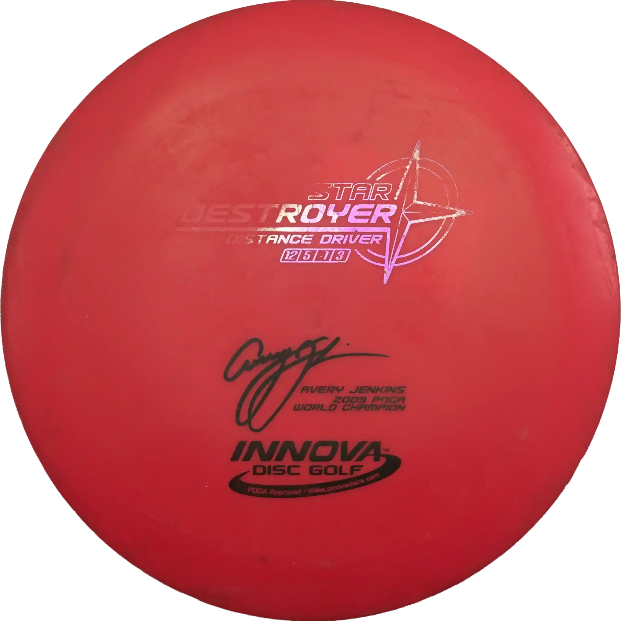 Star Destroyer - 3 Row - Avery Jenkins - 2009 PDGA World Champion
