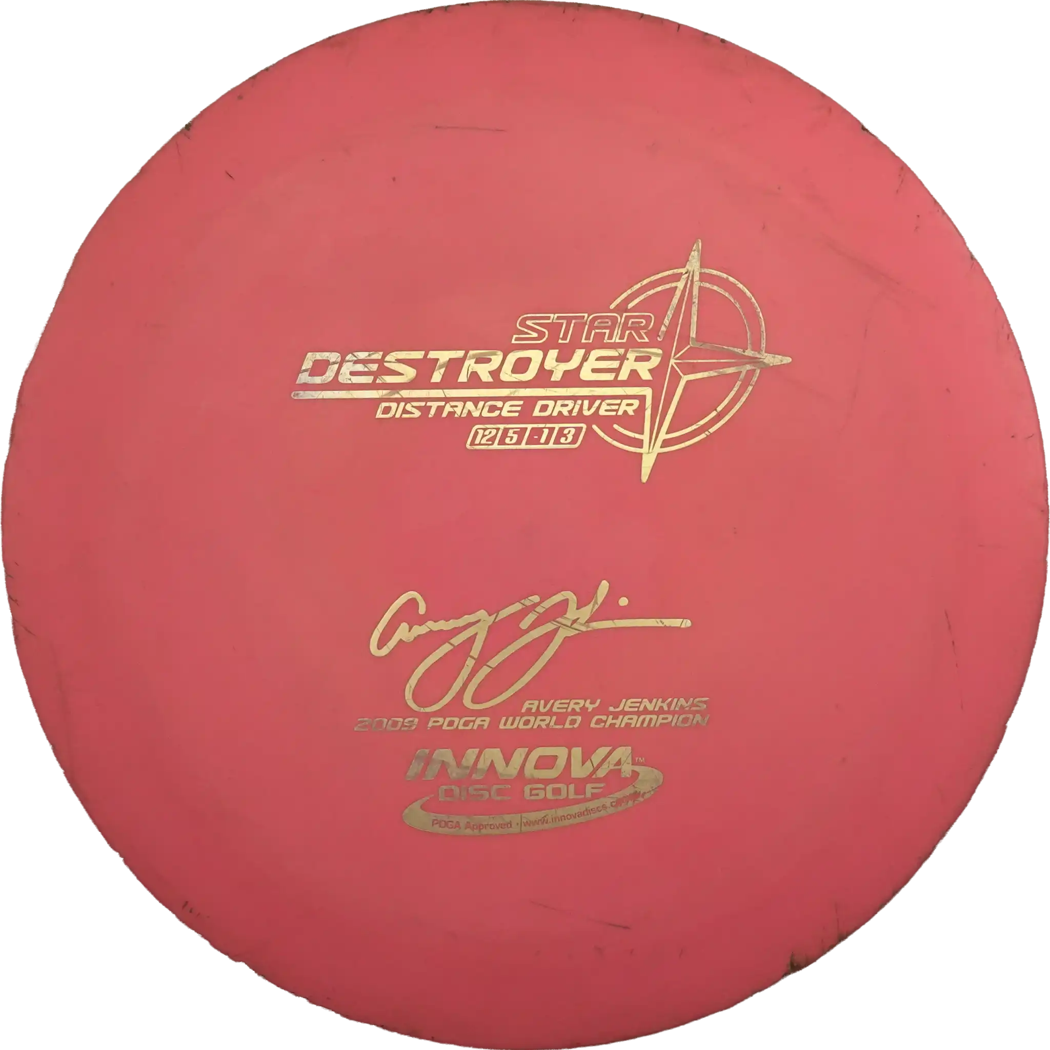 Star Destroyer - 2 Row - Avery Jenkins - 2009 PDGA World Champion