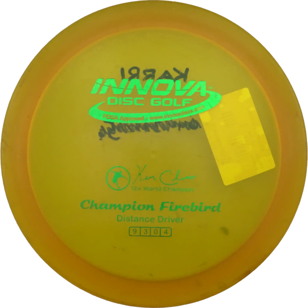 Champion Firebird - Ken Climo - 12x World Champion