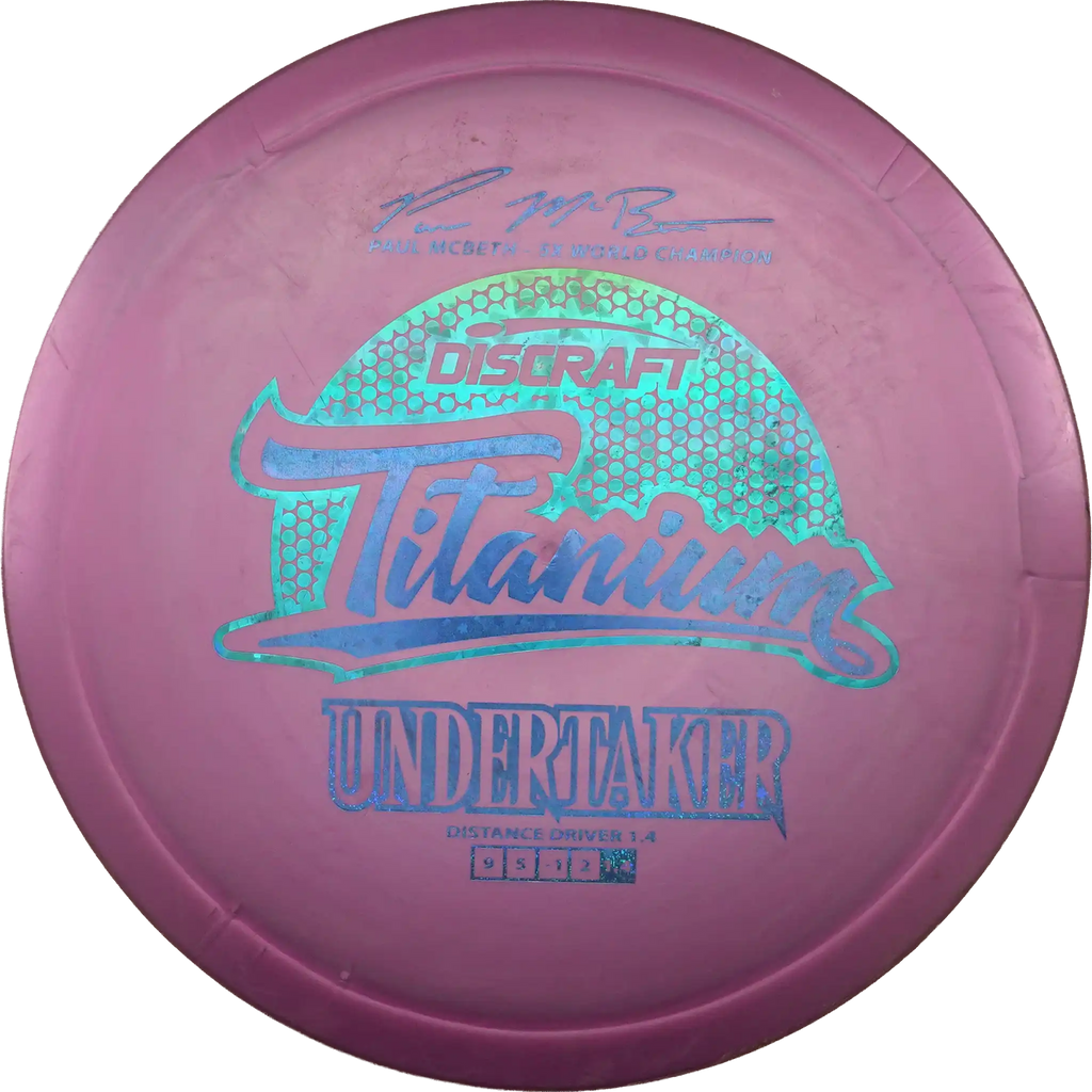 Titanium Undertaker - Paul McBeth
