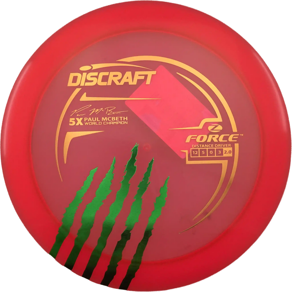 Z Force - Paul McBeth - 5x World Champion - Claw Stamp