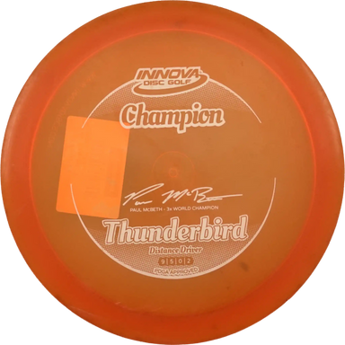 Champion Thunderbird - Paul McBeth - 3x World Champion