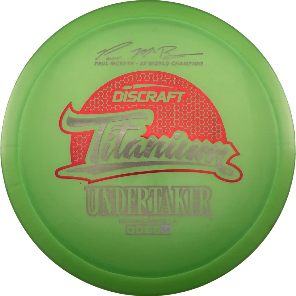 Titanium Undertaker - Paul McBeth - Paul McBeth 5x World Champion