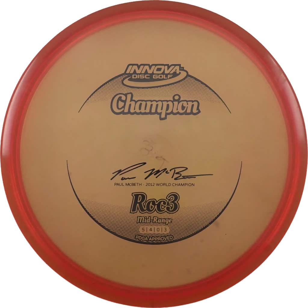 Champion Roc3 - Paul McBeth 1x World Champion