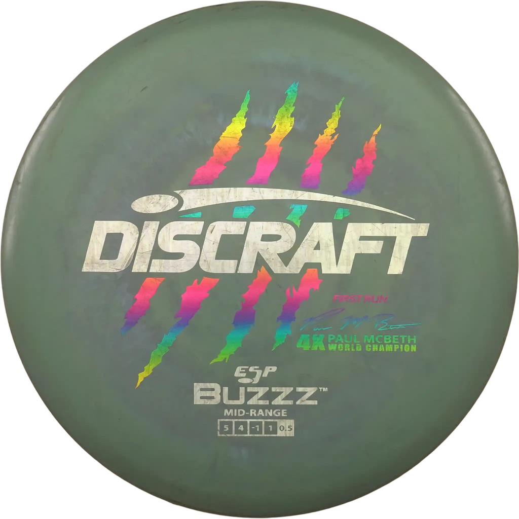ESP Buzzz - Paul McBeth 4x World Champion - First Run