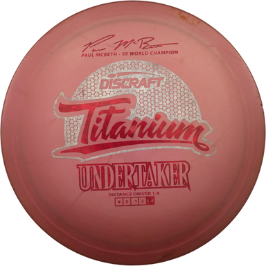 Titanium Undertaker - Paul McBeth 5x World Champion