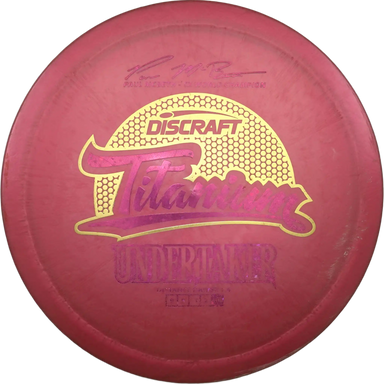 Titanium Undertaker - Paul McBeth 5x World Champion