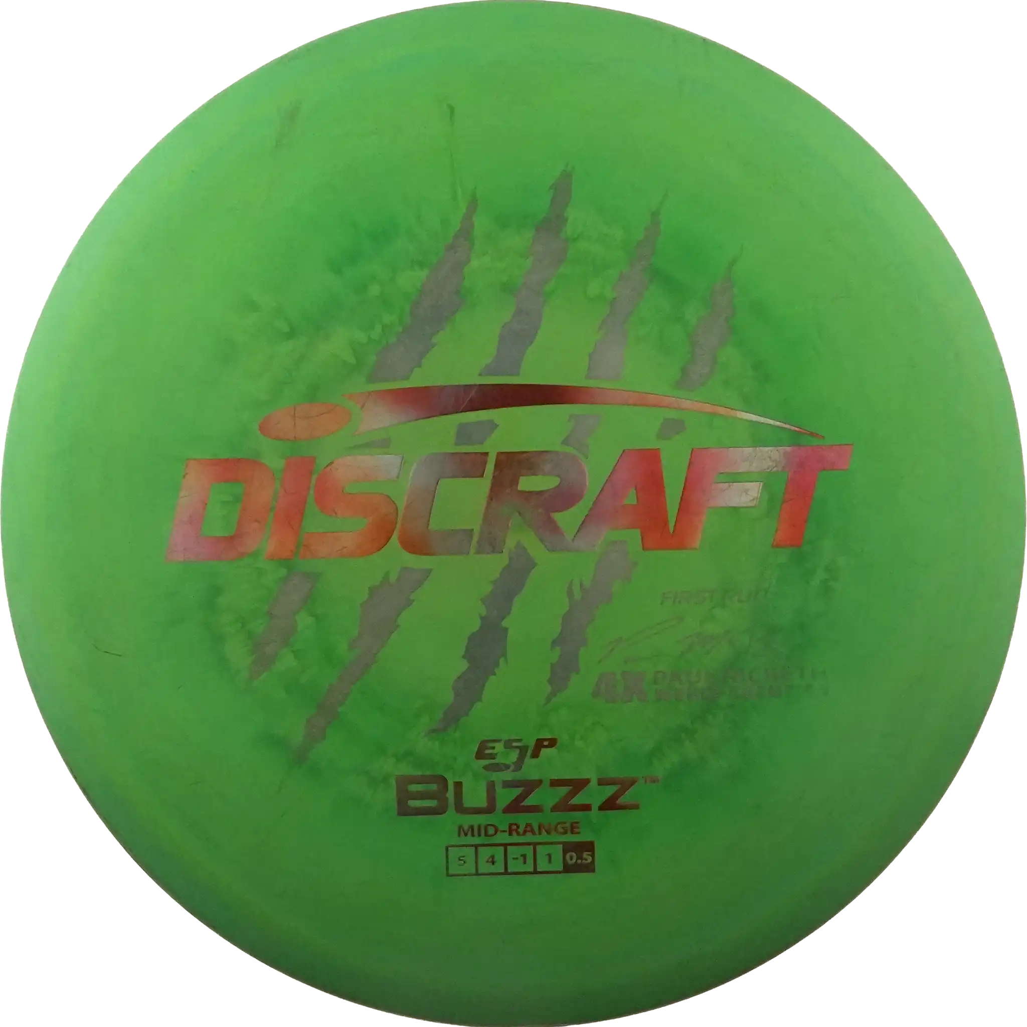 ESP Buzzz - Paul McBeth 4x World Champion - Claw Stamp