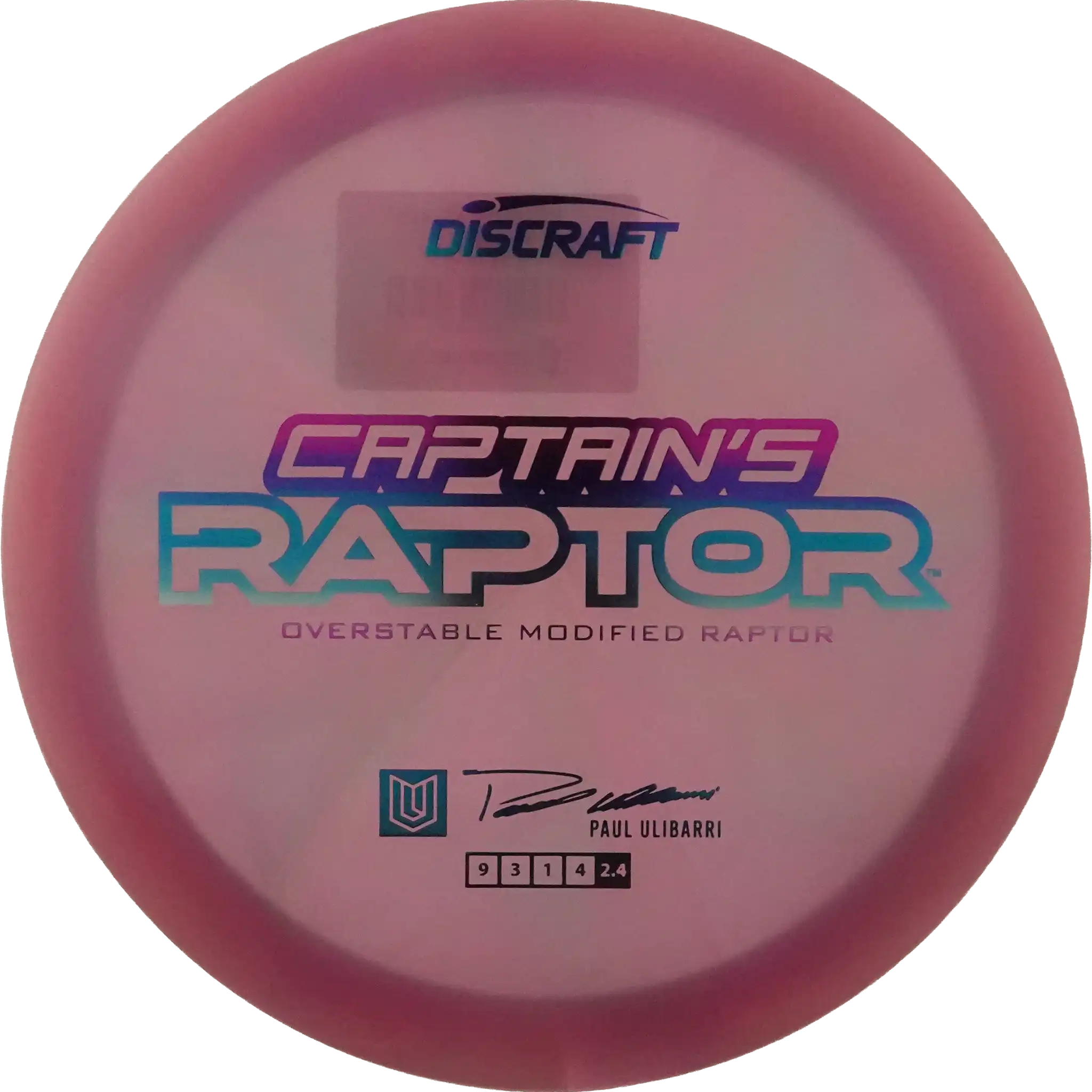 Z Swirl Captain's Raptor - Paul Ulibarri
