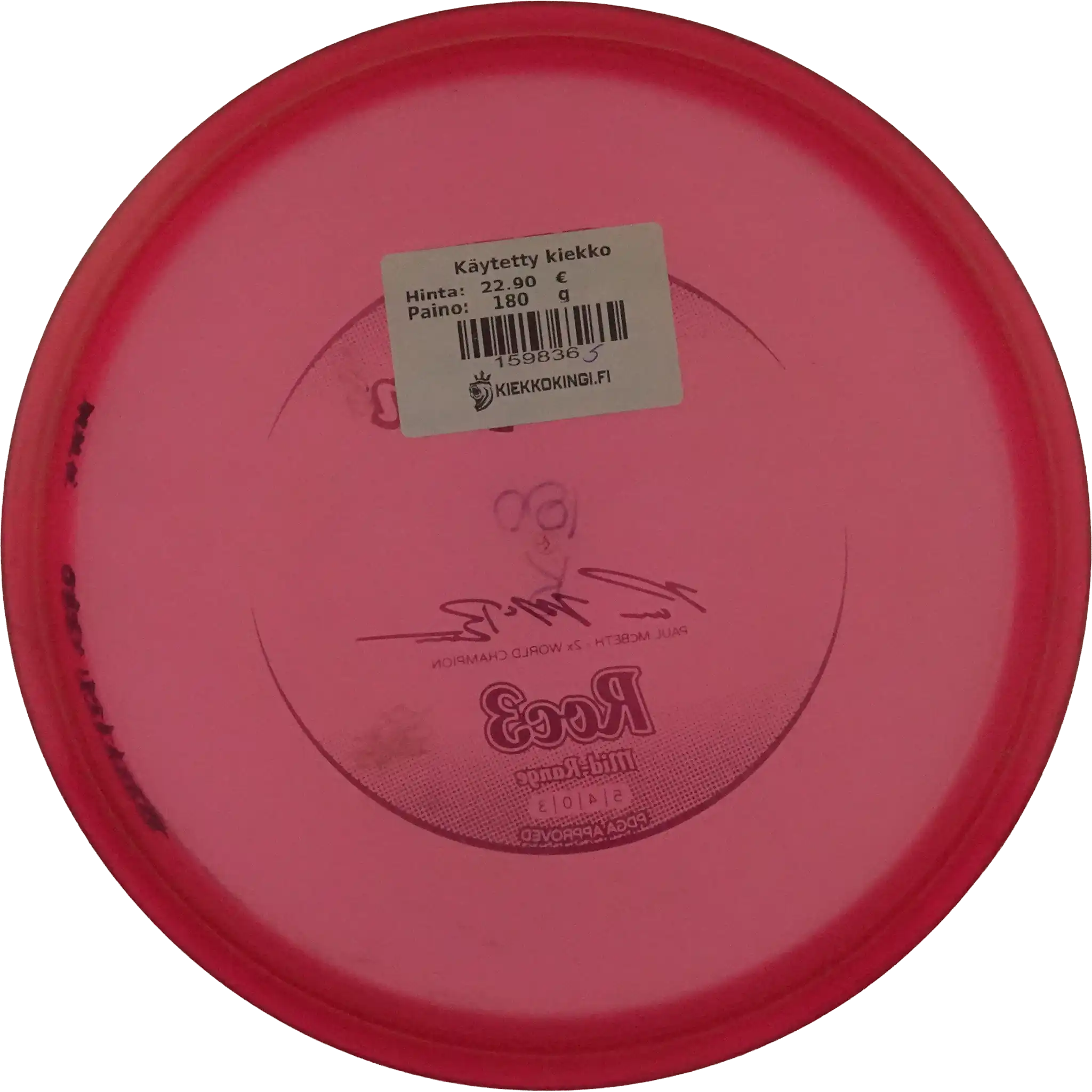 Champion Roc3 - Paul McBeth - 2X World Champion