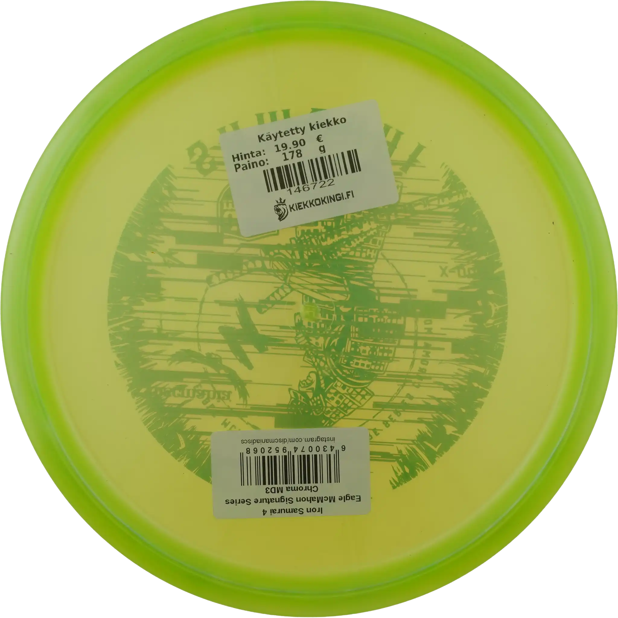 Chroma MD3 - Iron Samurai 4 - Eagle McMahon - X Out