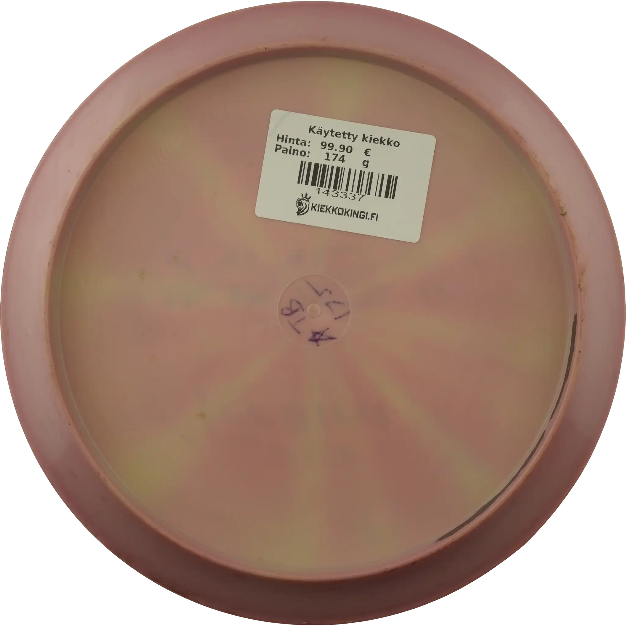 Swirled Star Teebird - KJ Nybo Tour Series - Ten Time Danish Disc Golf Champion