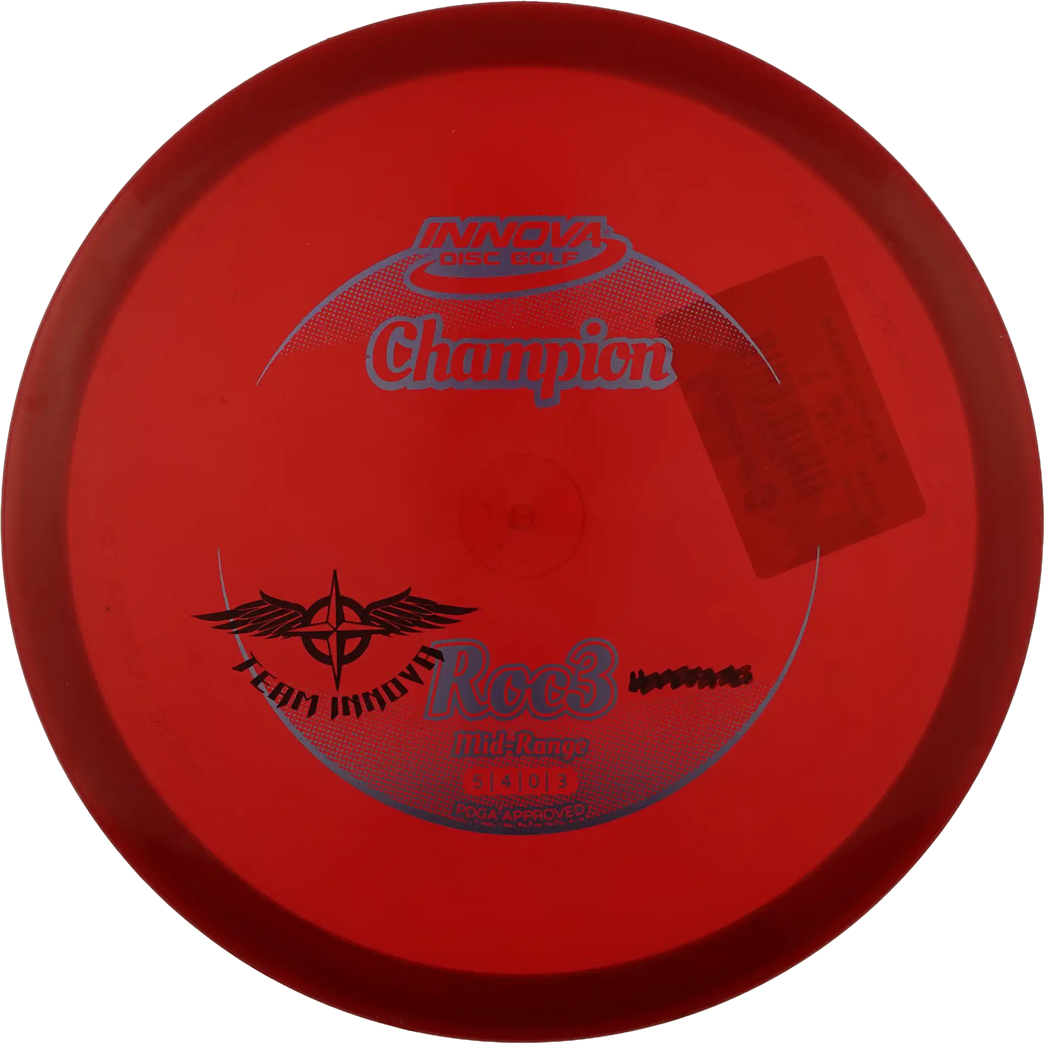 Champion Roc3 - Team Innova