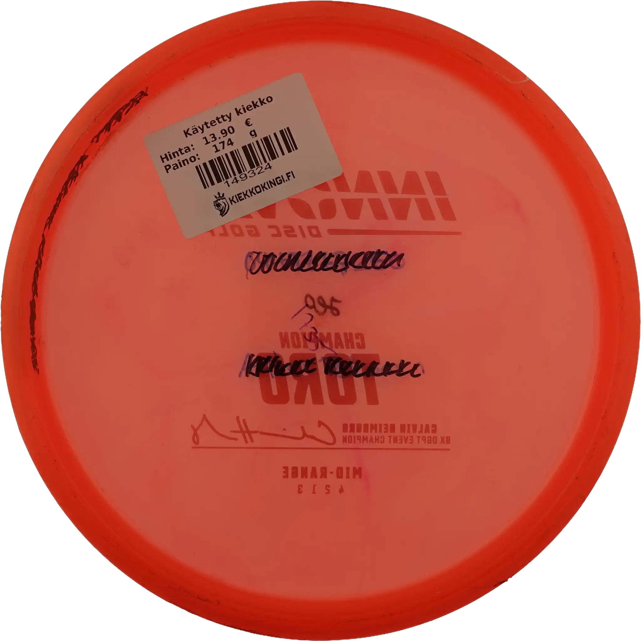 Champion Toro - Calvin Heimburg