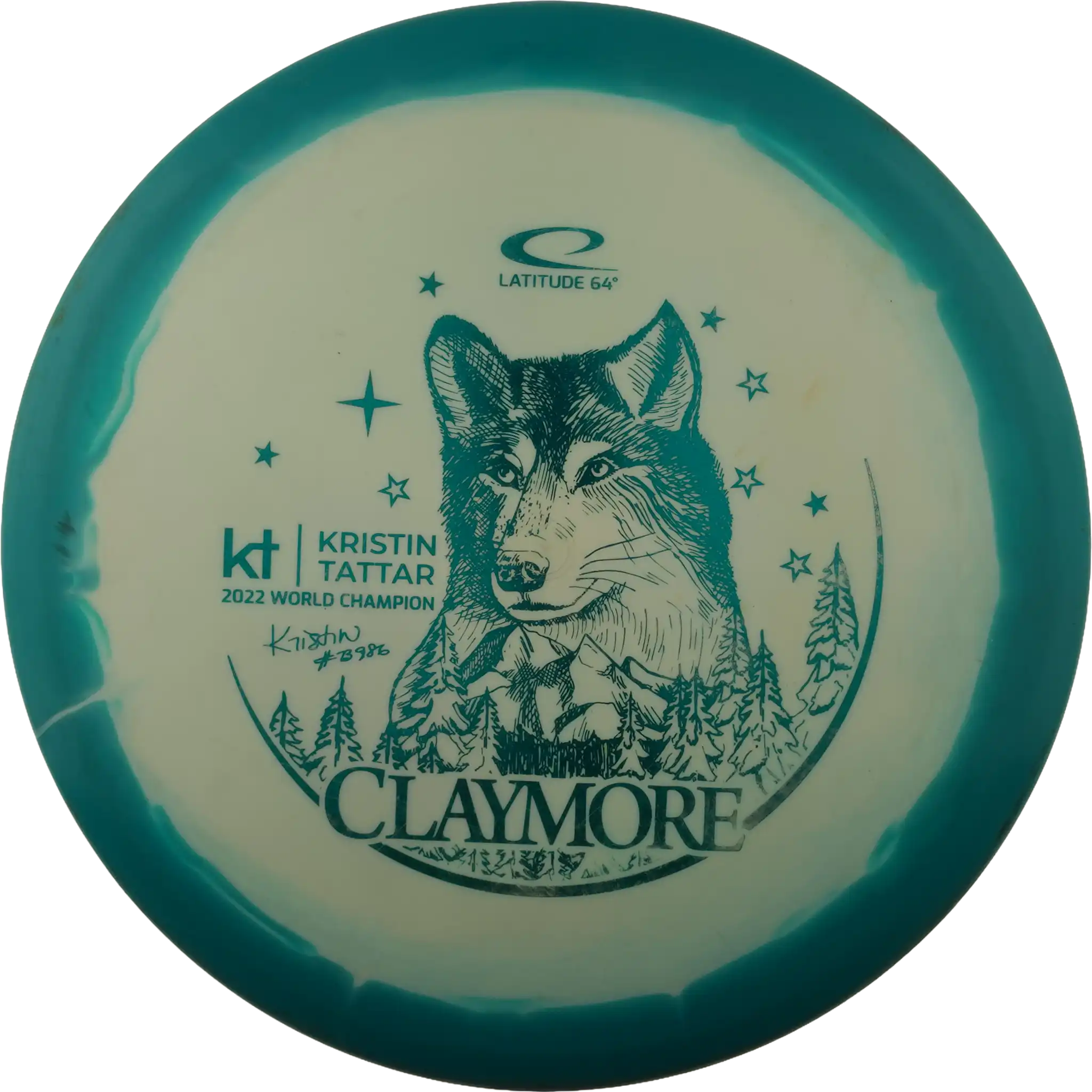 Gold Orbit Claymore - Kristin Tattar