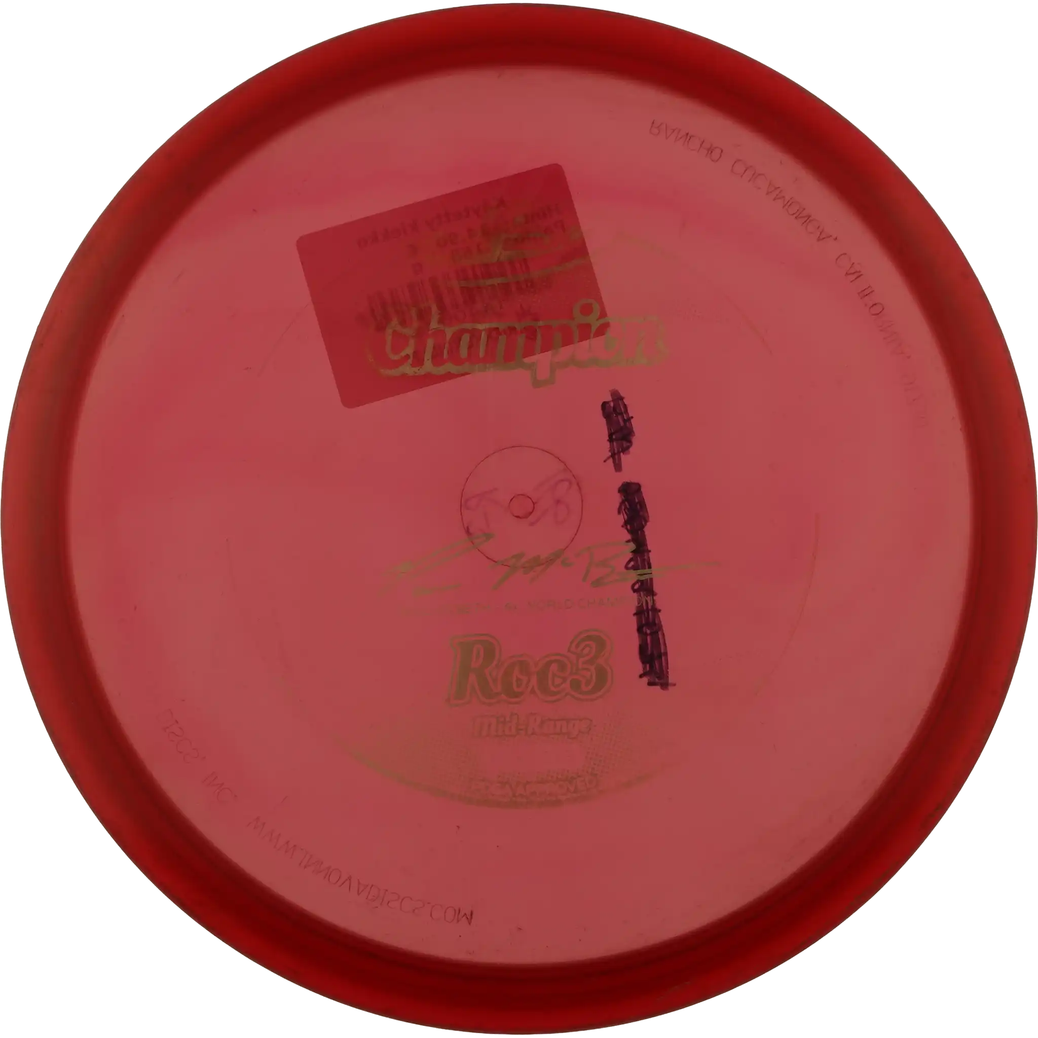 Champion Roc3 - Paul McBeth 4X World Champion