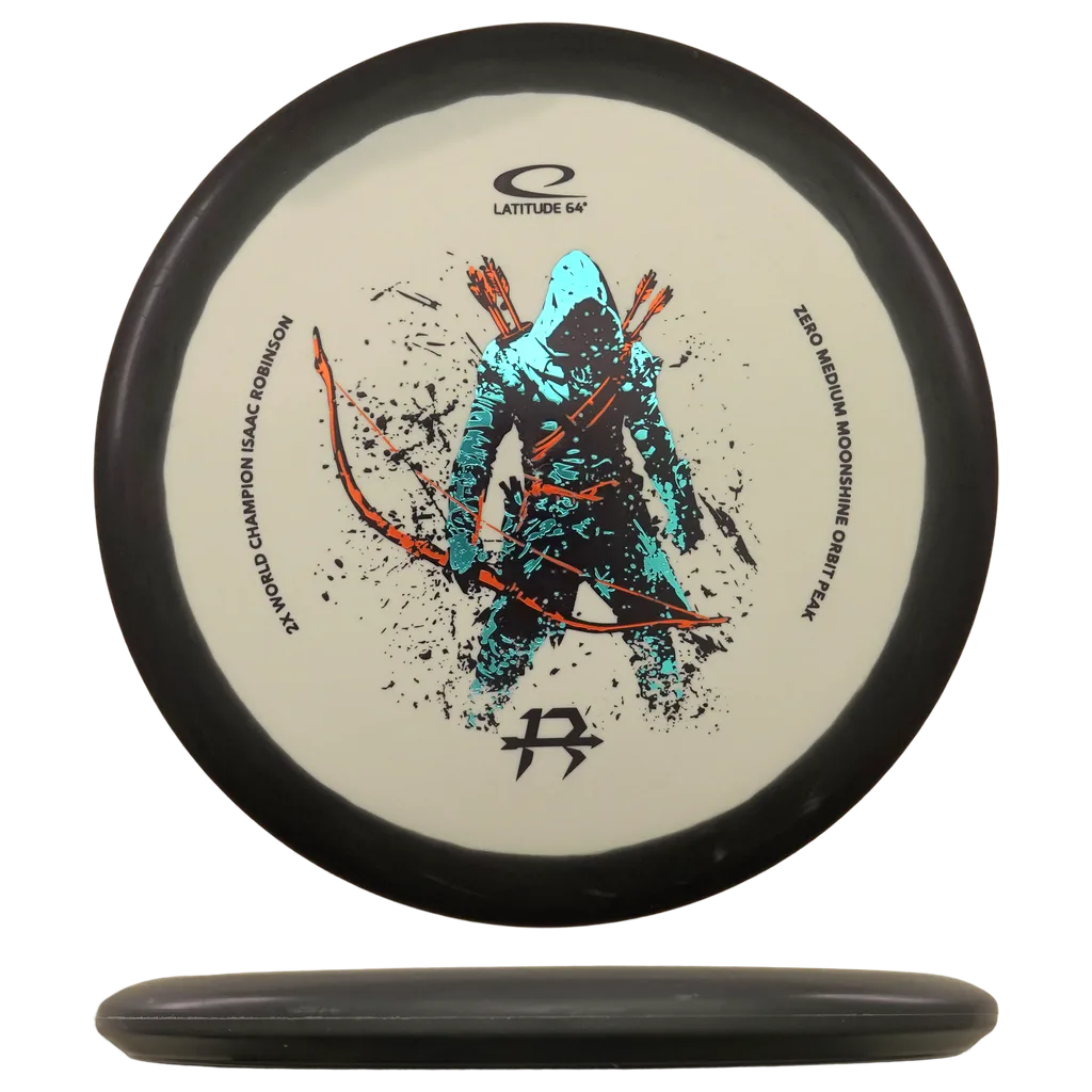 Zero Medium Moonshine Orbit Peak - Isaac Robinson 2026 Team Series - Musta/Valkoinen