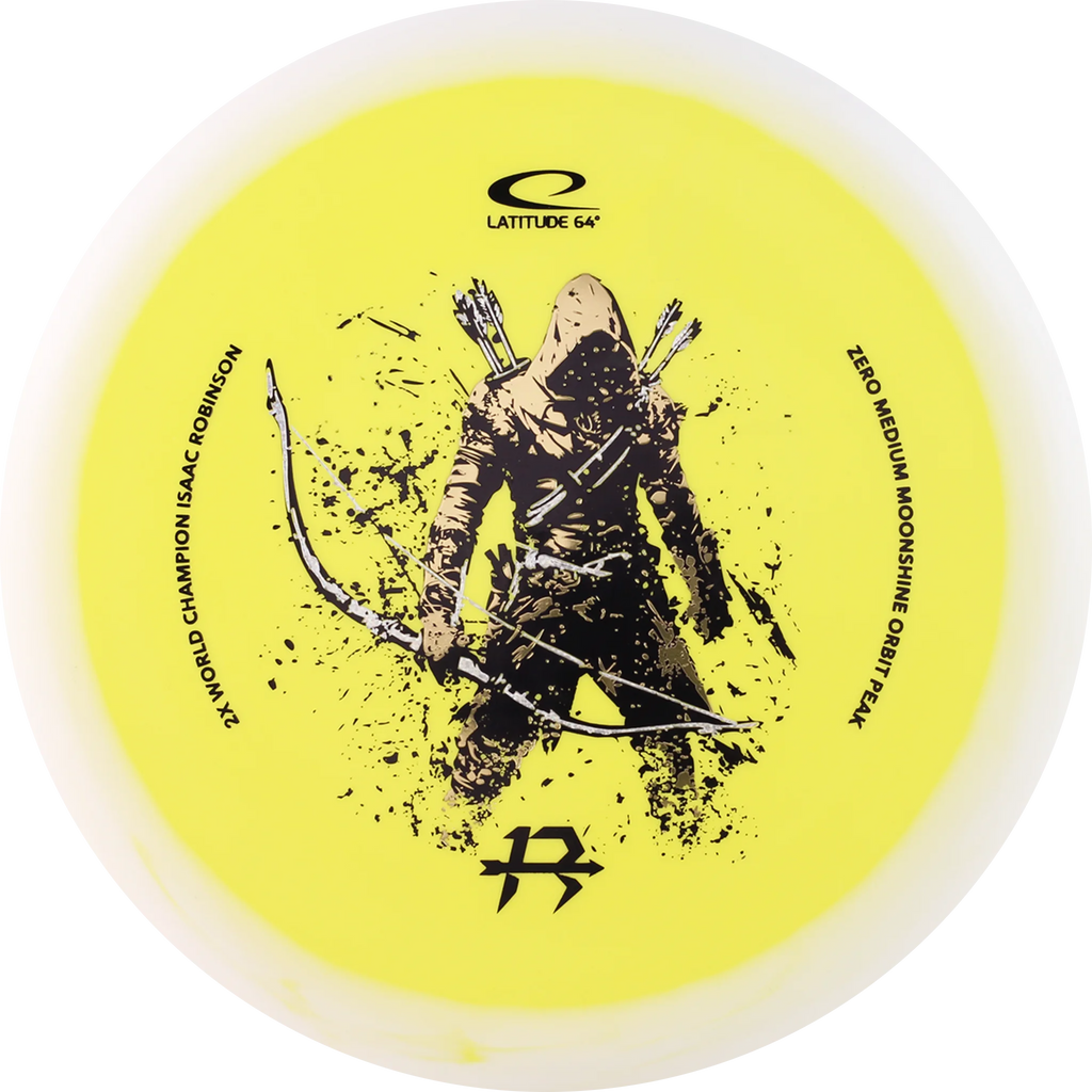 Zero Medium Moonshine Orbit Peak - Isaac Robinson 2026 Team Series White/Yellow