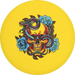 Zero Medium Pure - Skull yellow
