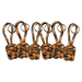 Zipper Puller - Orange/Black