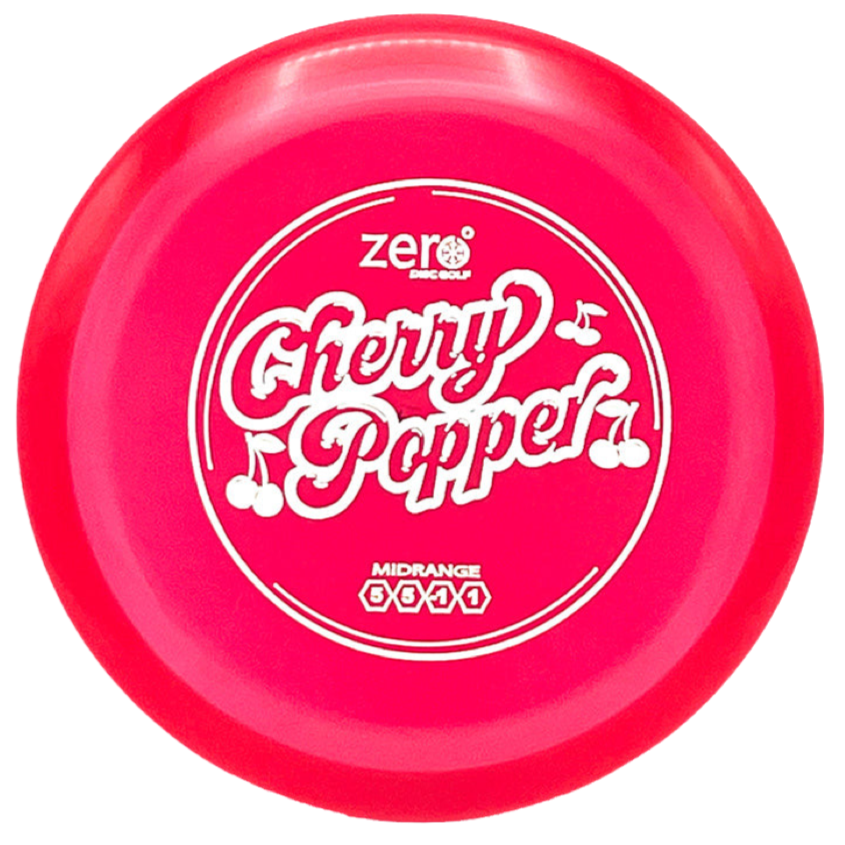 Zero Disc Golf Jelly Cherry Popper