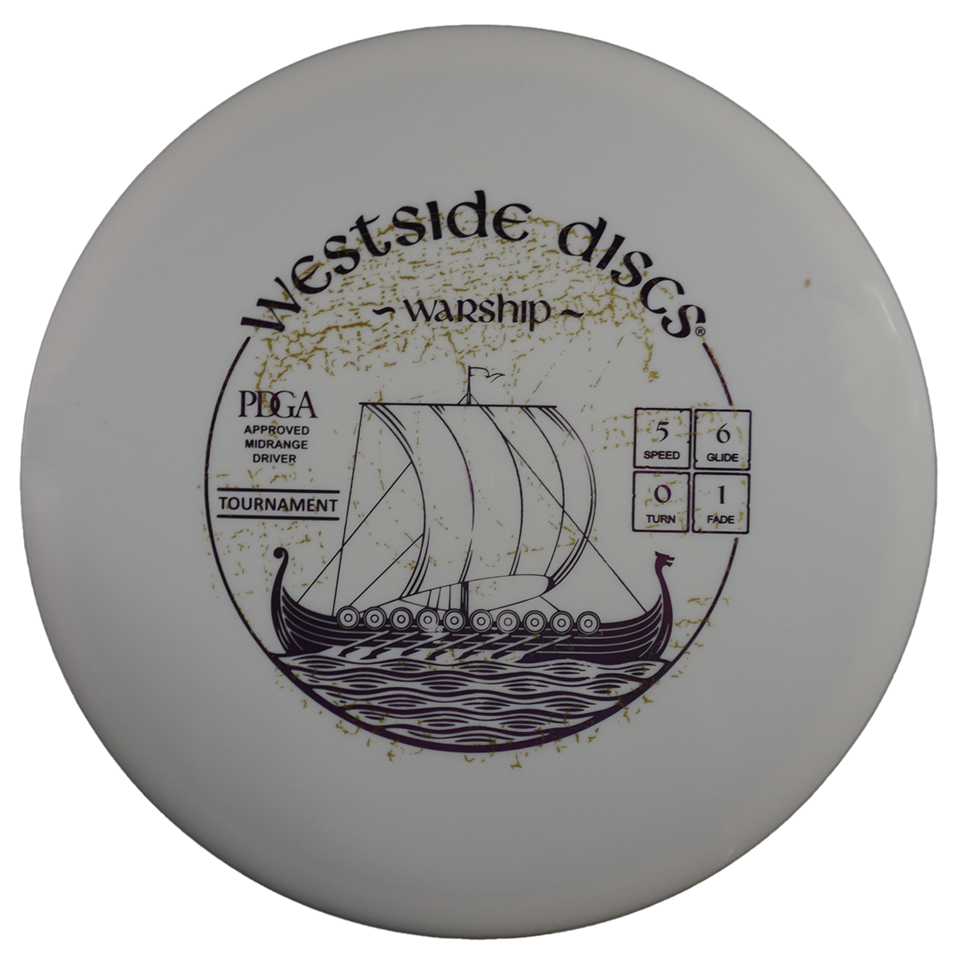 Westside Discs Tournament Warship - Missprint